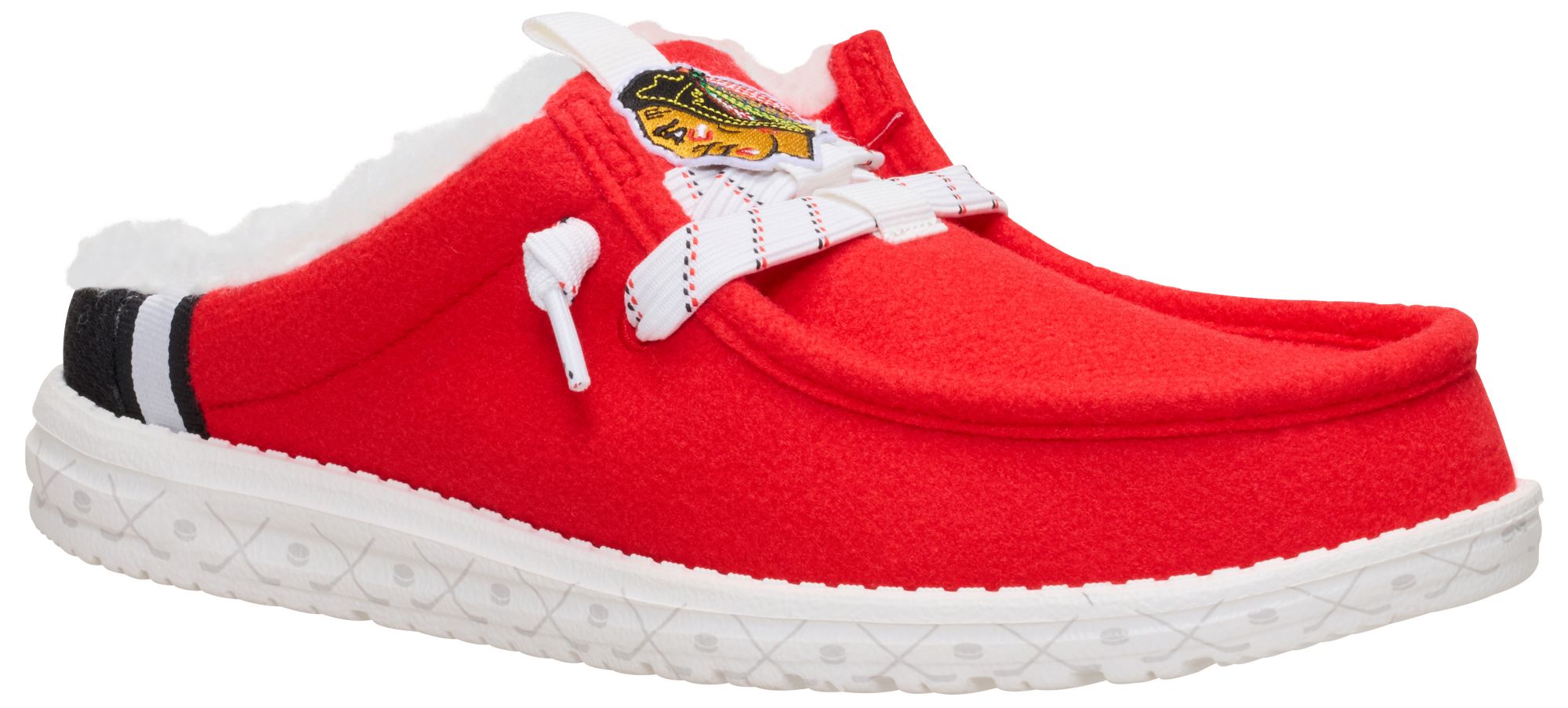 Hey Dude Men's Wally Slip NHL Blackhawks Shoe product image