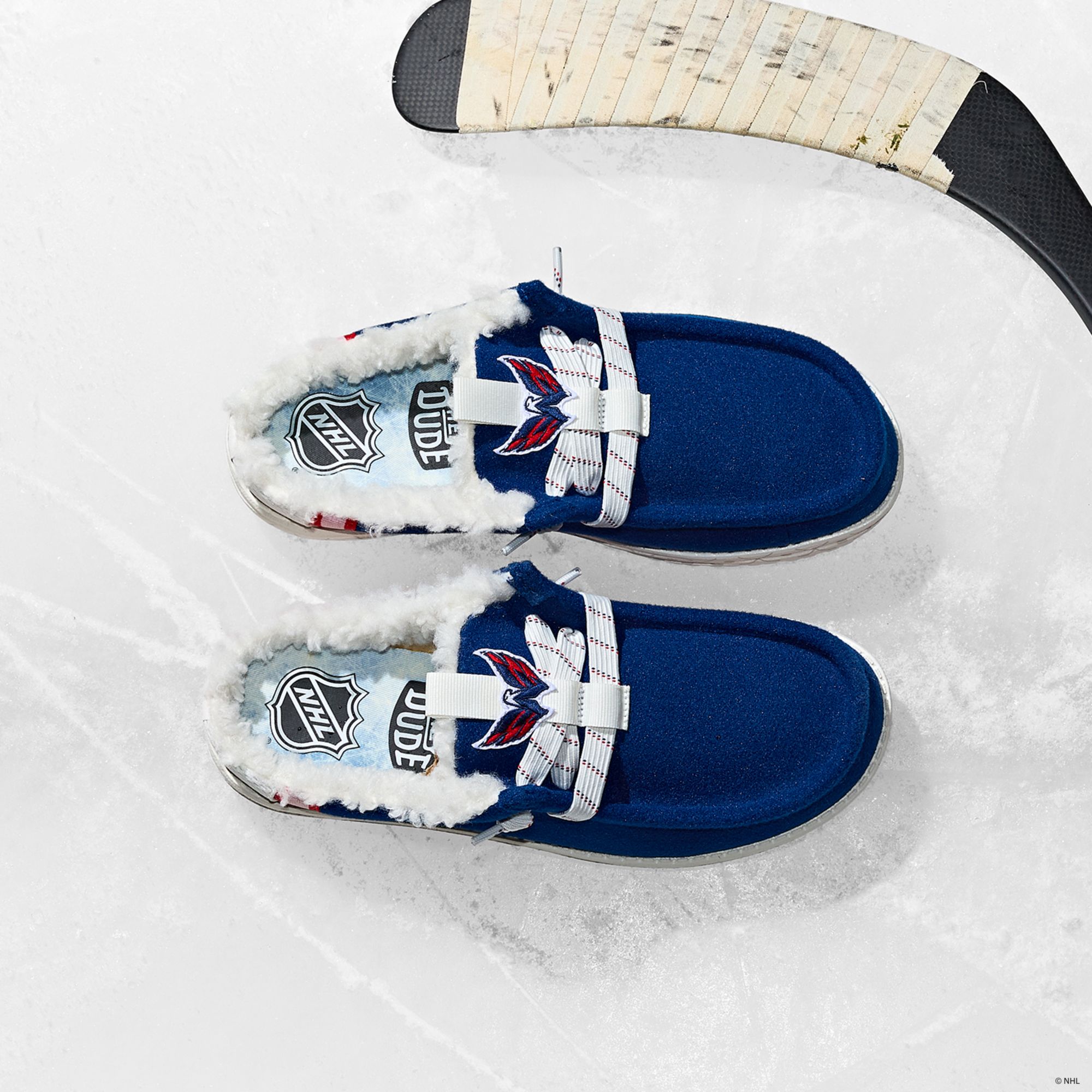 Hey Dude Men's Wally Slip NHL Capitals Shoe product image