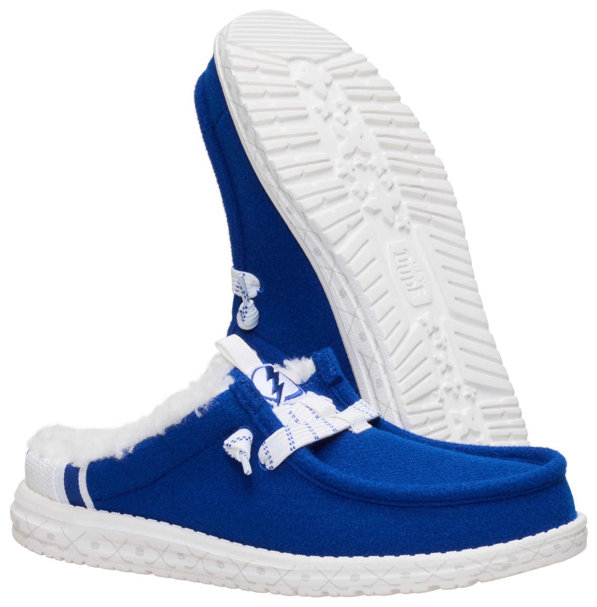 Hey Dude Men's Wally Slip NHL Lightning Shoe product image