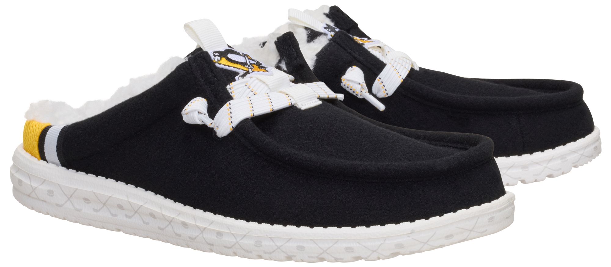 Hey Dude Men's Wally Slip NHL Penguins Shoe product image