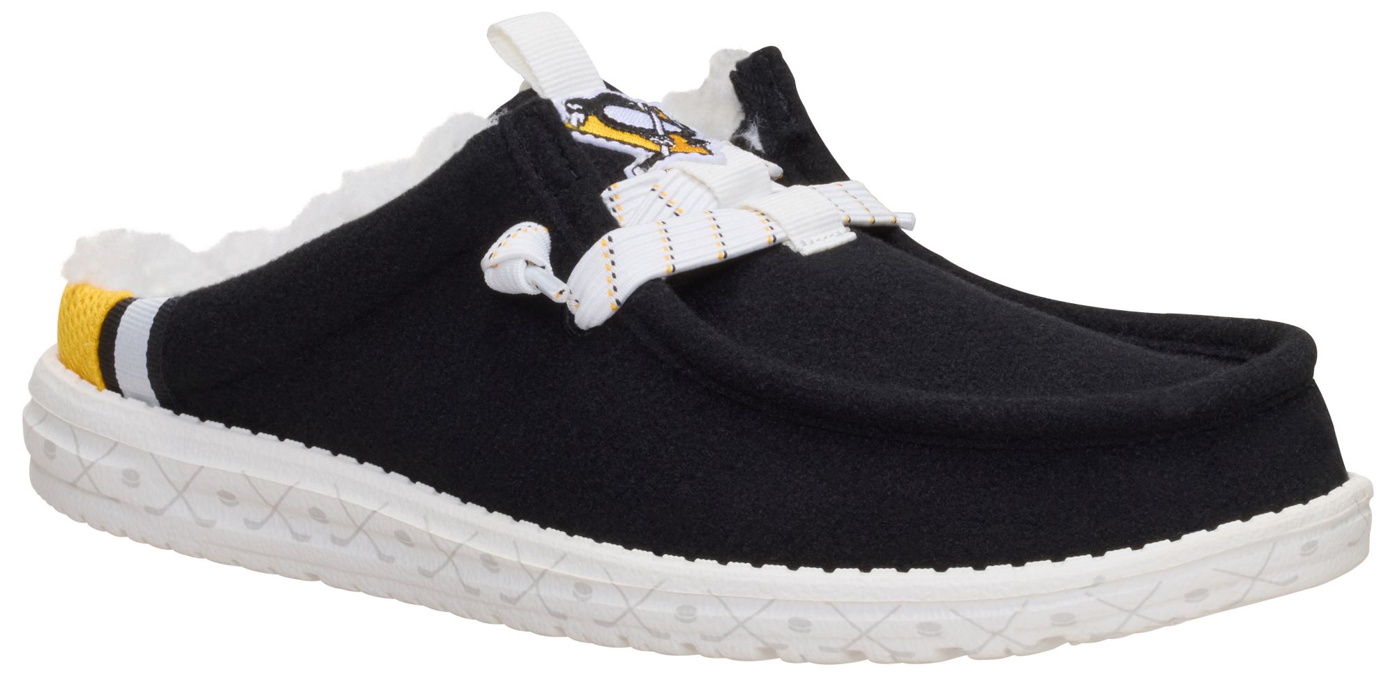 Hey Dude Men's Wally Slip NHL Penguins Shoe product image