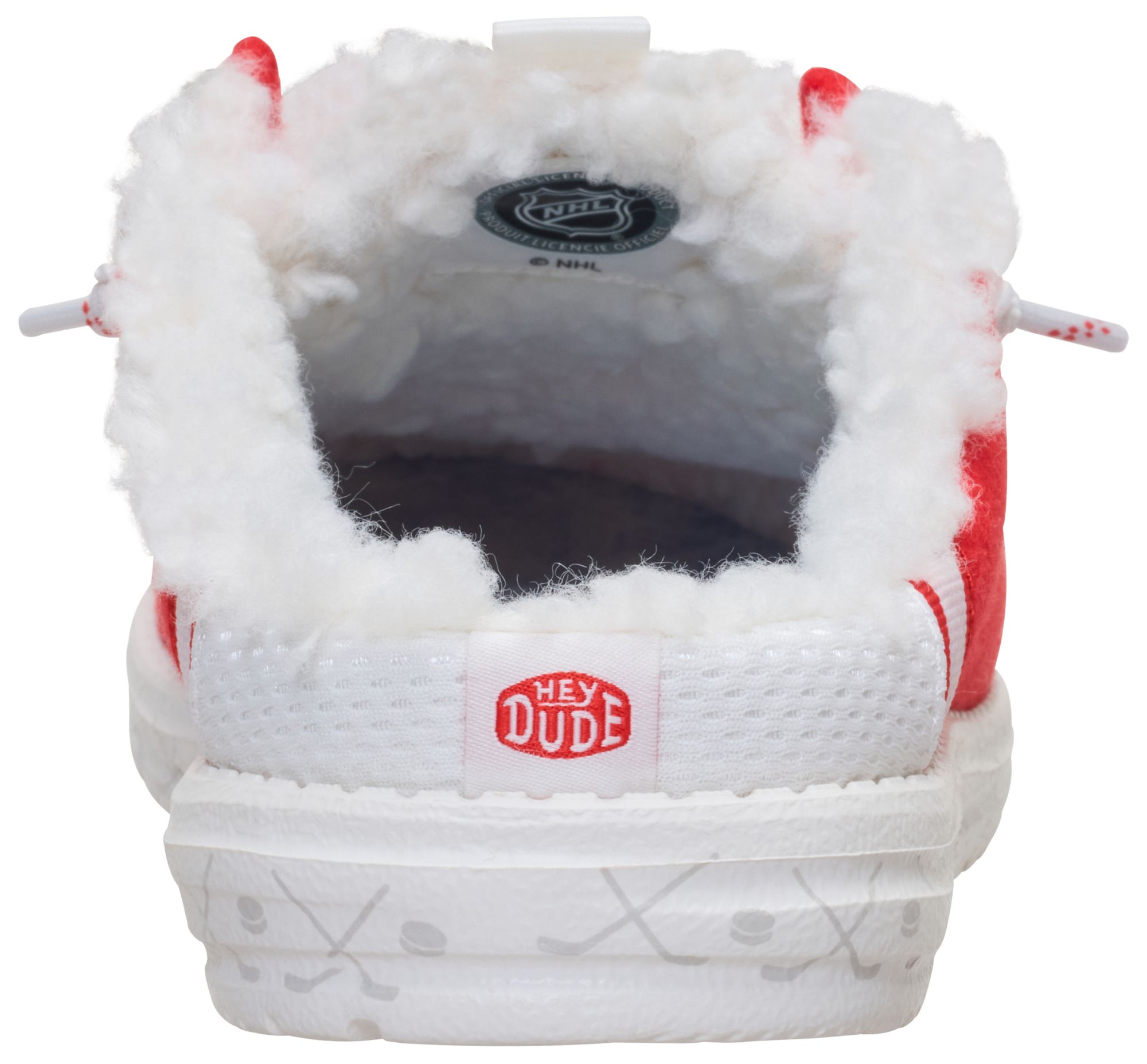 Hey Dude Men's Wally Slip NHL Red Wings Shoe product image