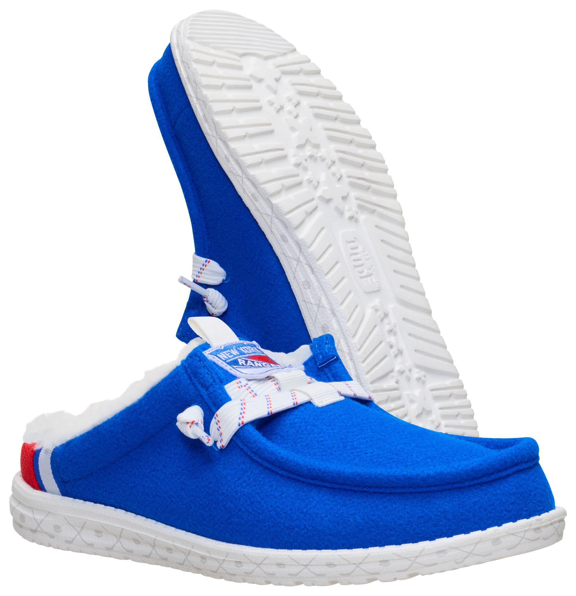 Hey Dude Men's Wally Slip NHL Rangers Shoe product image