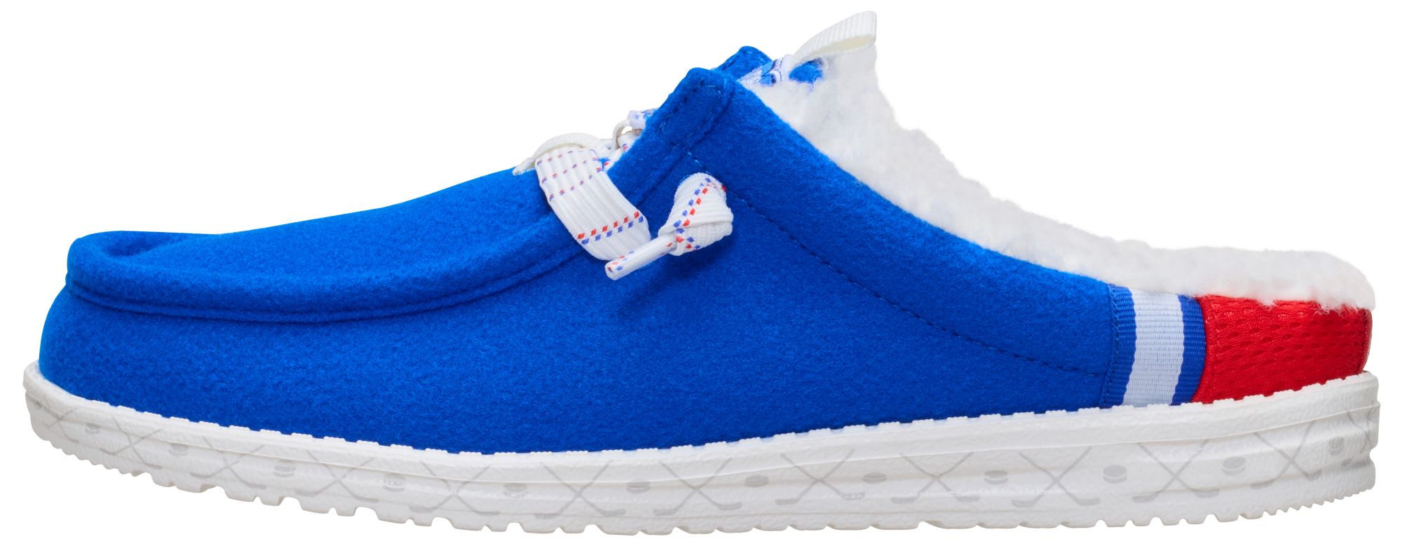 Hey Dude Men's Wally Slip NHL Rangers Shoe product image