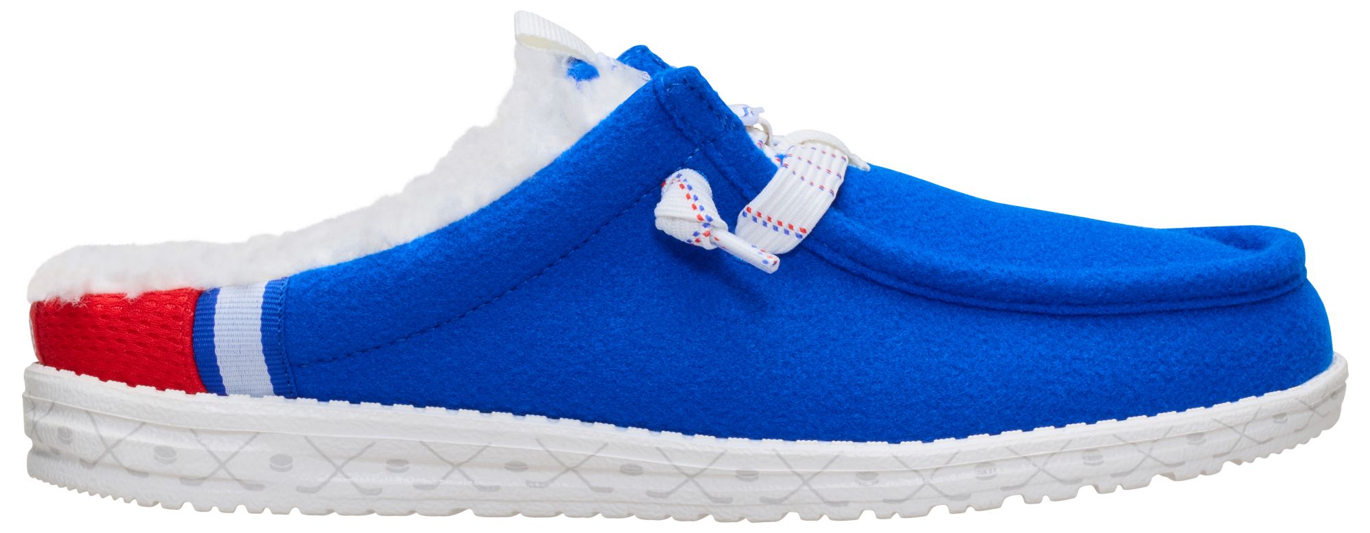 Hey Dude Men's Wally Slip NHL Rangers Shoe product image