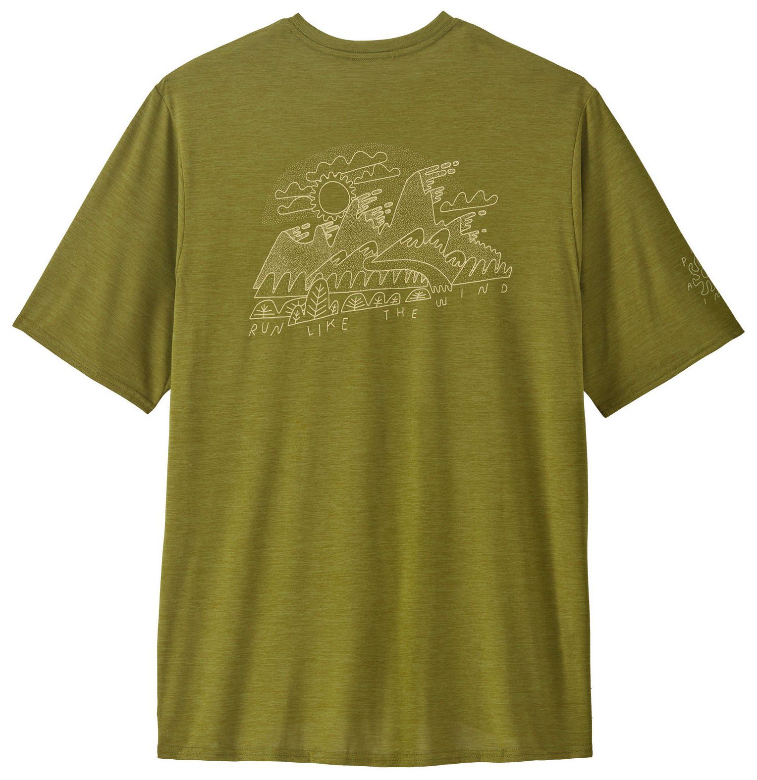 Patagonia Men's Capilene Cool Daily Lands Graphic Shirt product image