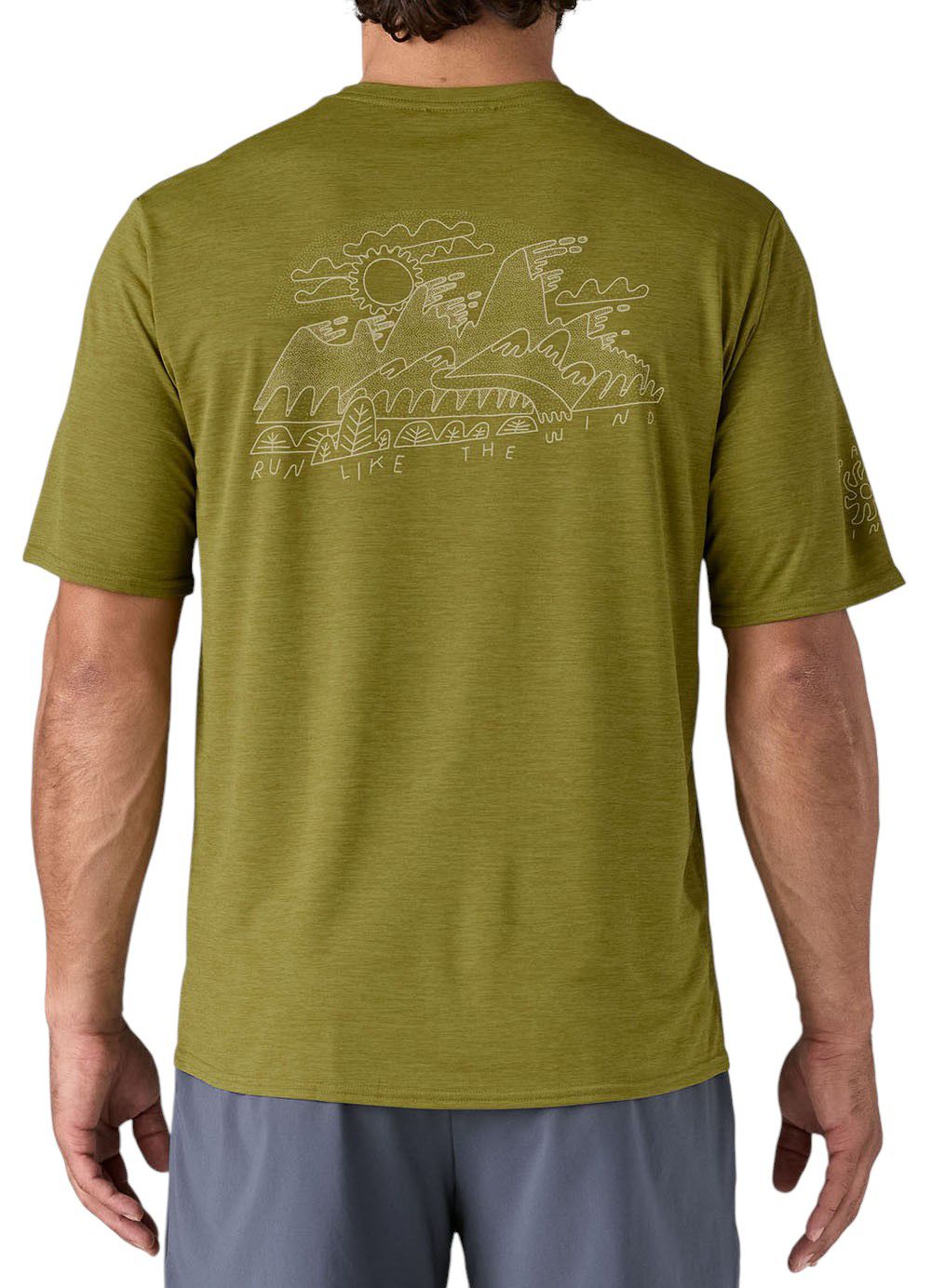 Patagonia Men's Capilene Cool Daily Lands Graphic Shirt product image