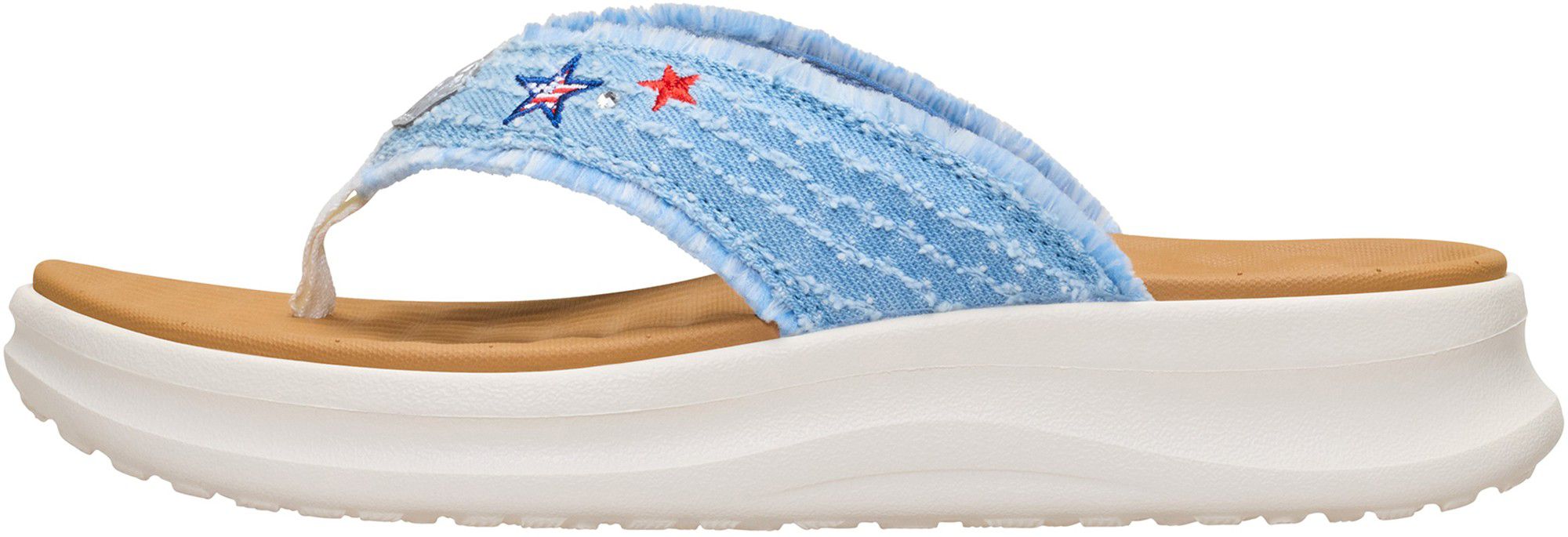 Hey Dude Women's Wide Denim Flip Flops product image