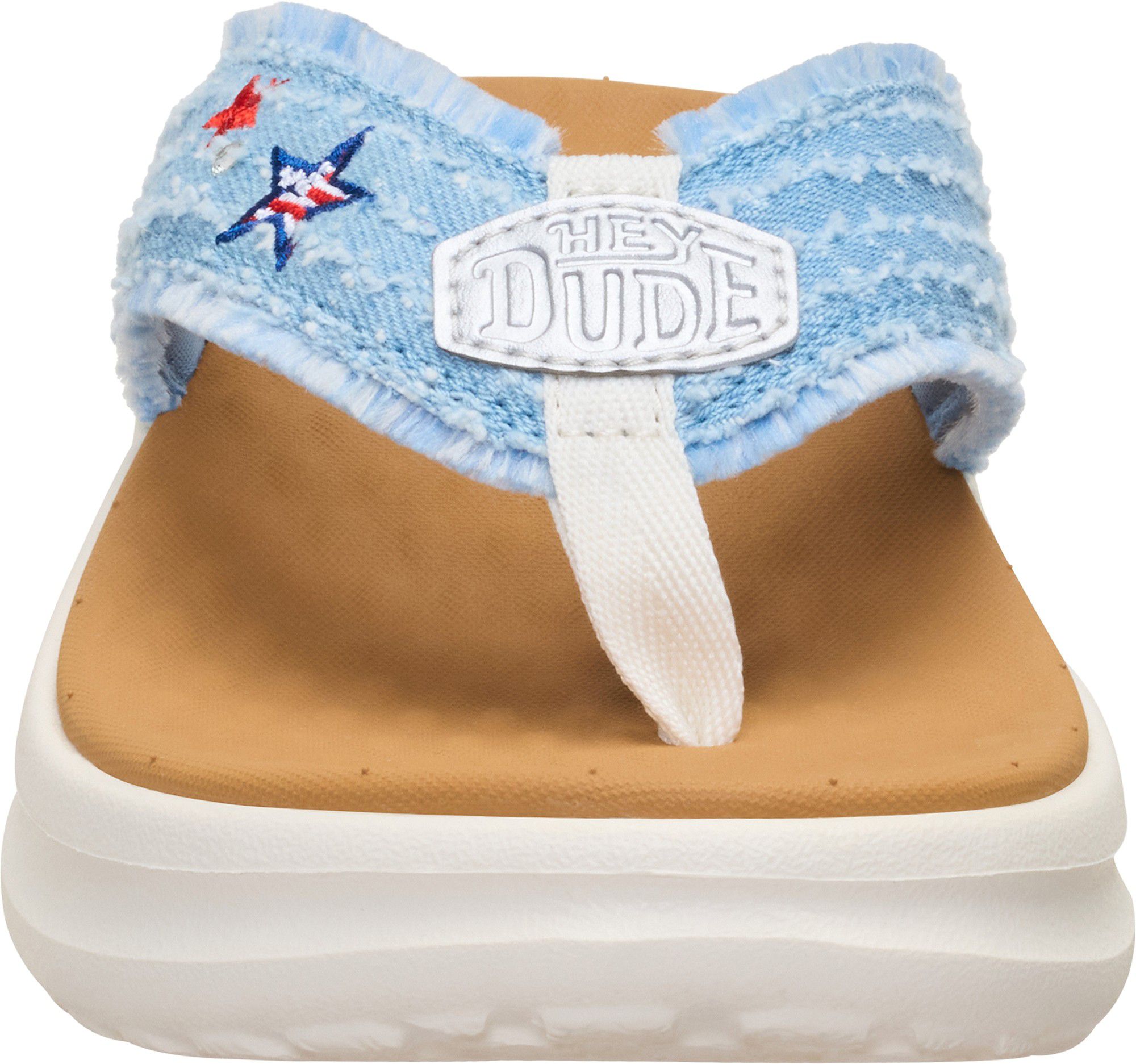 Hey Dude Women's Wide Denim Flip Flops product image