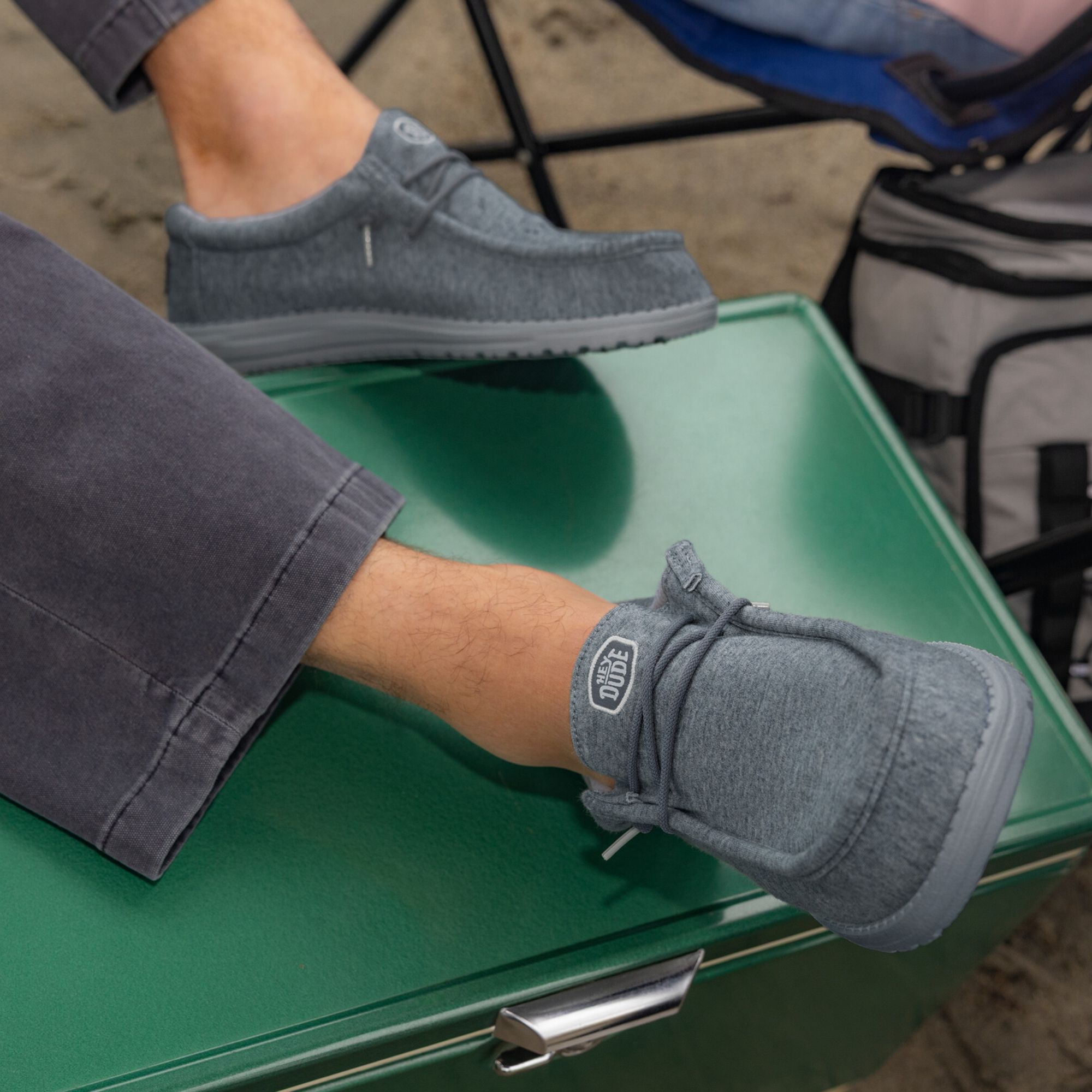 Hey Dude Men's Wally Stretch Jersey Shoes product image