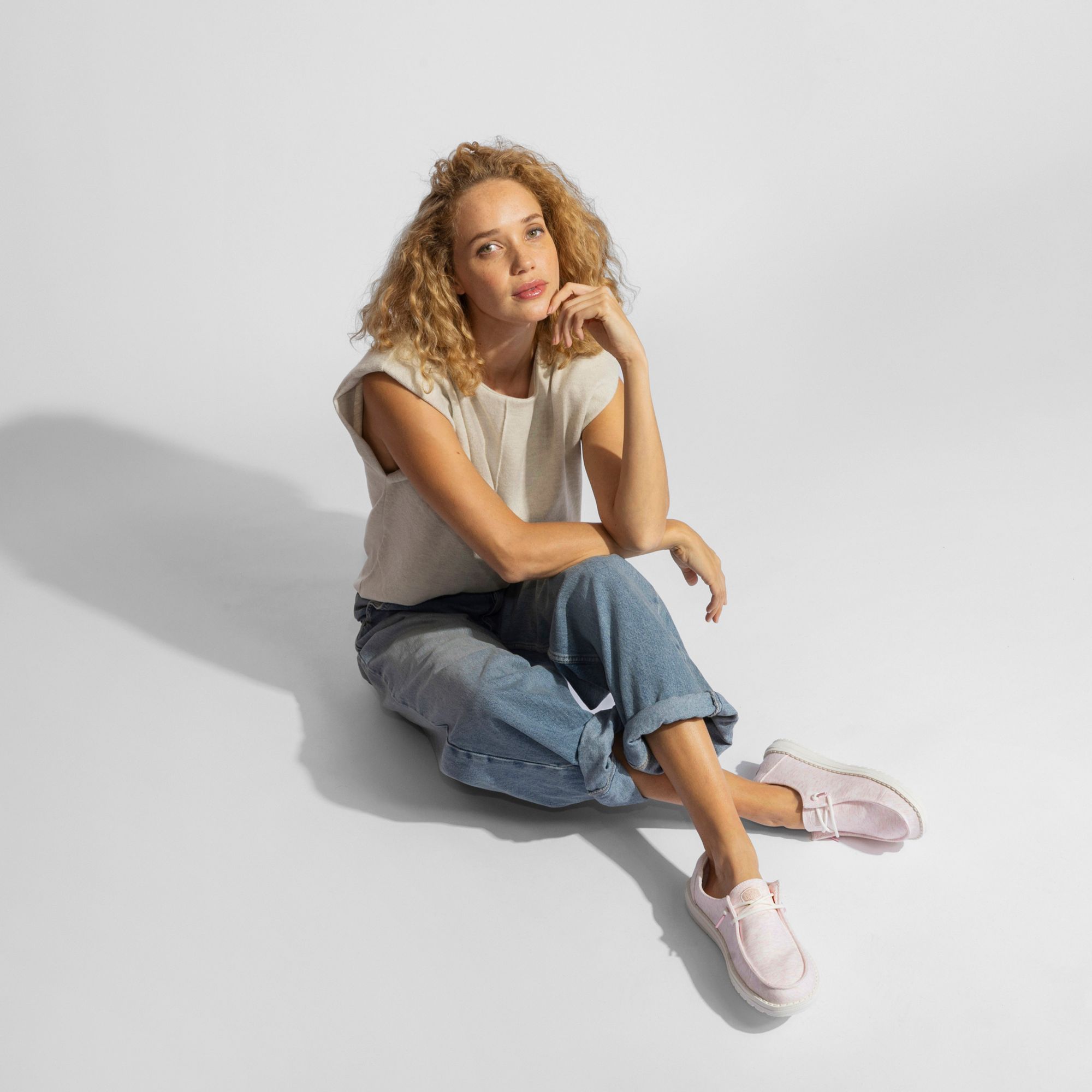 Hey Dude Women's Wendy Jersey Stretch Shoes product image