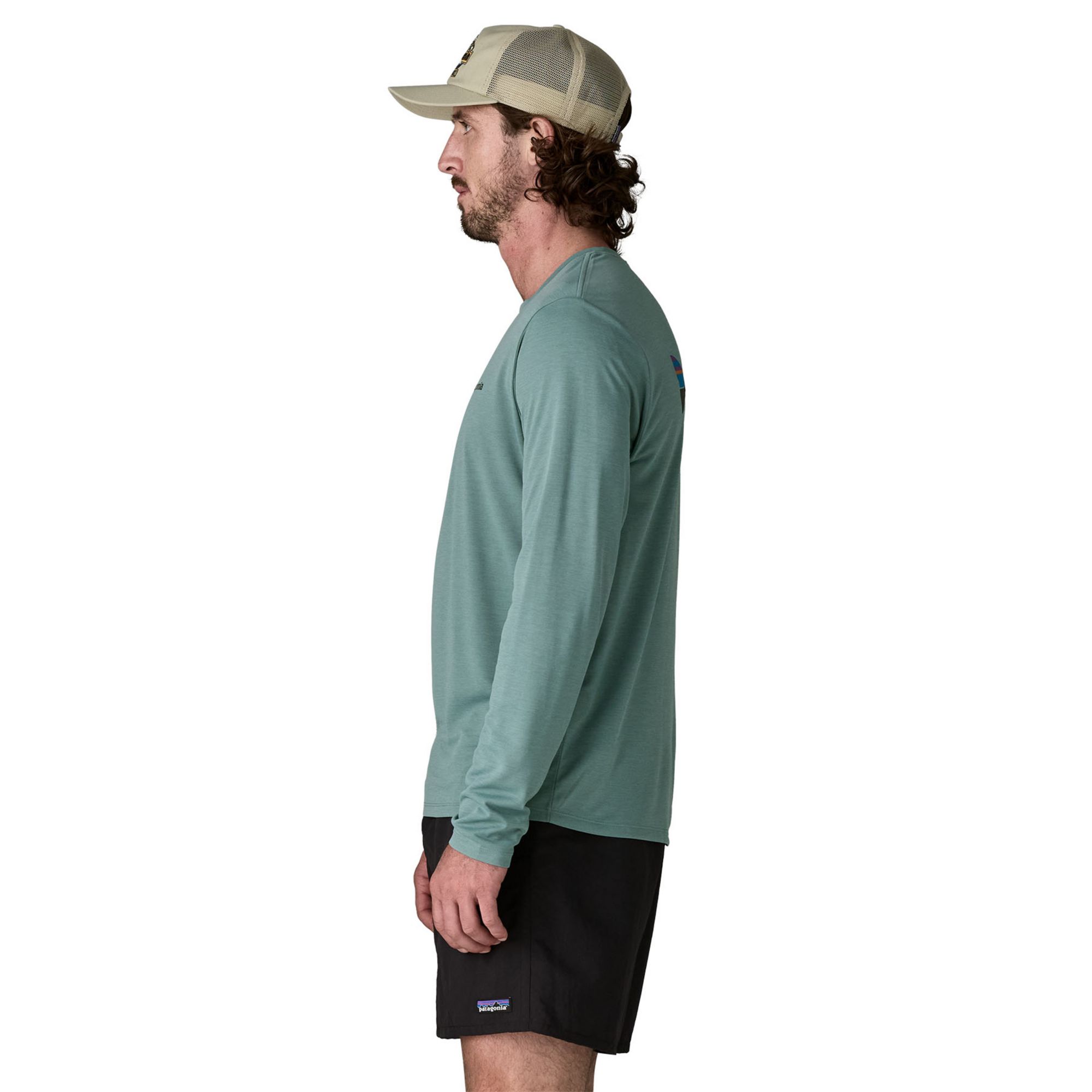 Patagonia Men's  Capilene Cool Daily Fitz Roy Trout Long-Sleeved Shirt product image