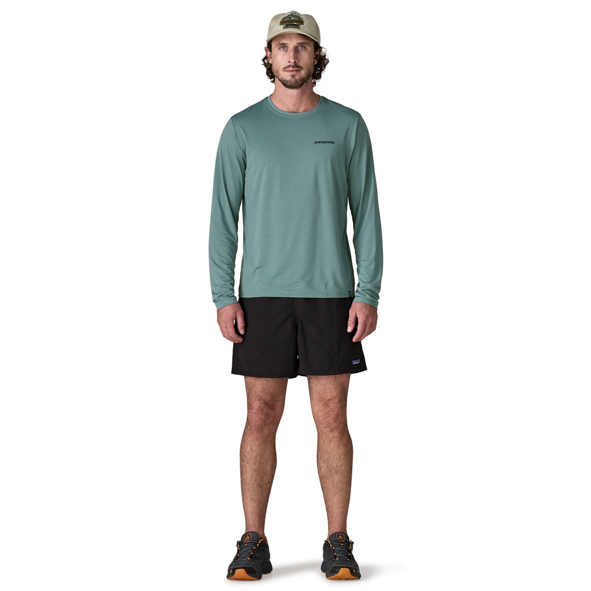 Patagonia Men's  Capilene Cool Daily Fitz Roy Trout Long-Sleeved Shirt product image