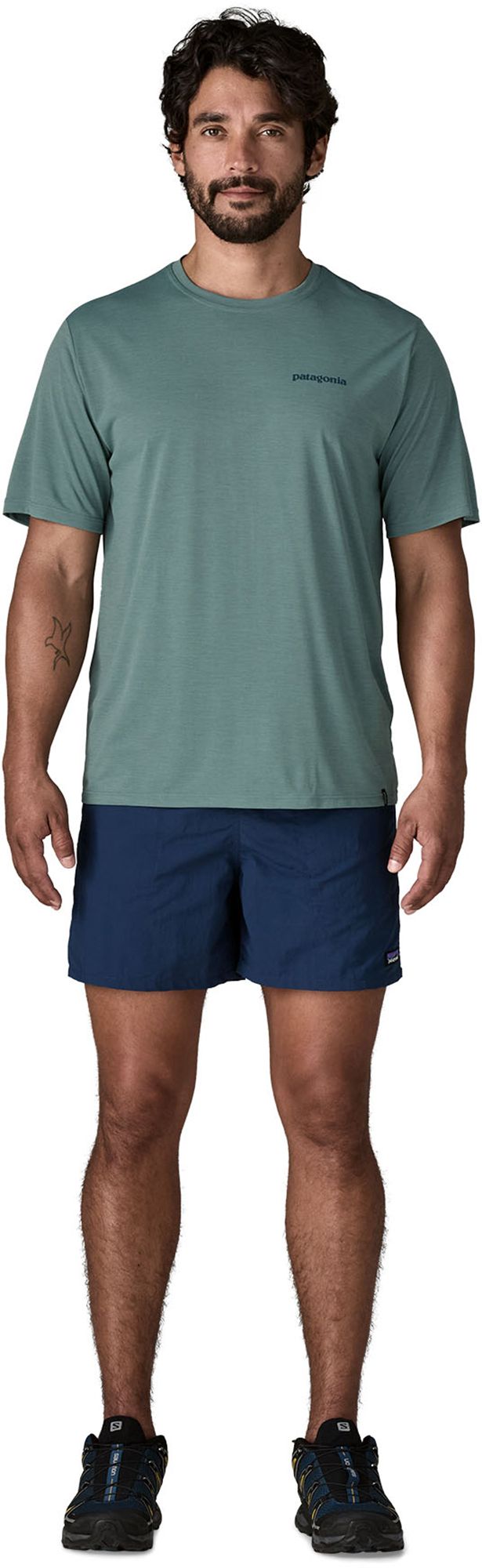 Patagonia Men's Capilene Cool Daily Short Sleeve Boardshort Logo T-shirt product image