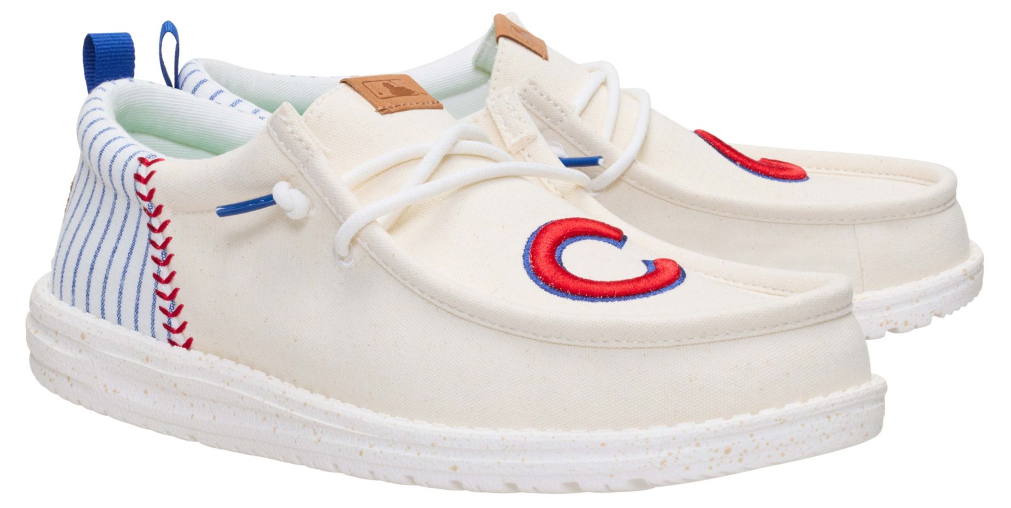 Hey Dude Men's Wally Funk MLB Vintage Cubs Shoes product image