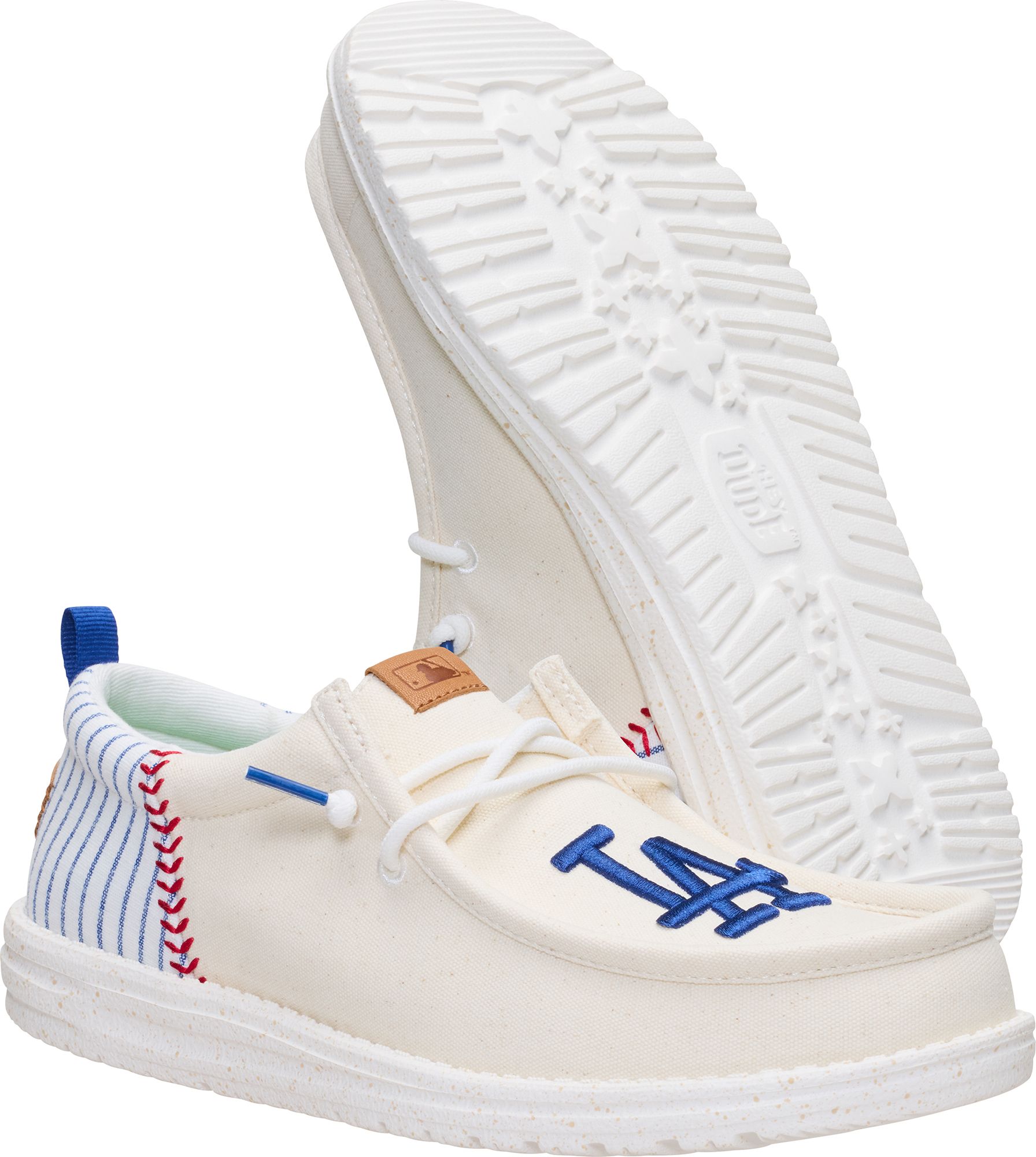 Hey Dude Men's Wally Funk MLB Vintage Dodgers Shoes product image