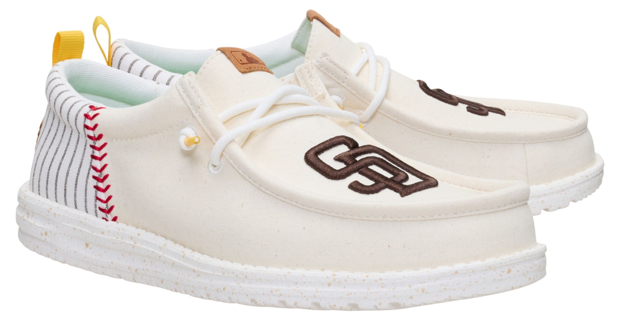 Hey Dude Men's Wally Funk MLB Vintage Padres Shoes product image
