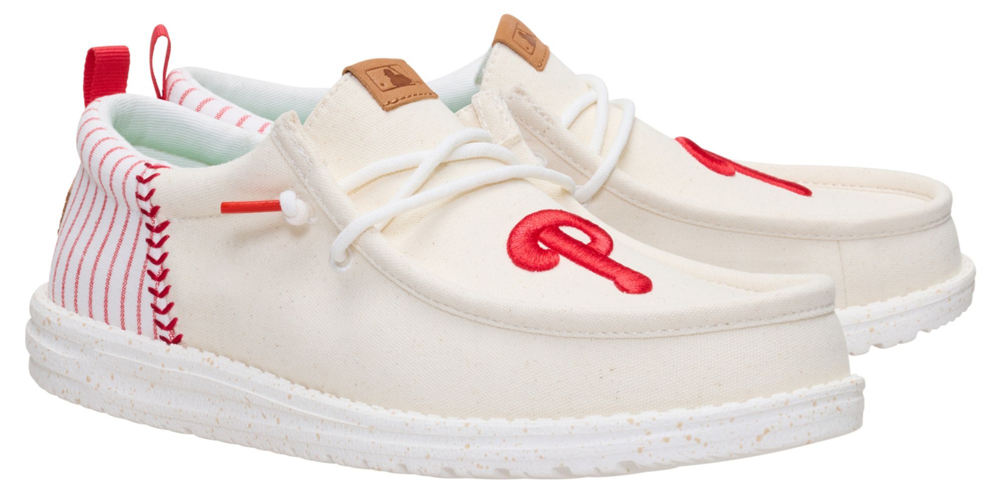 Hey Dude Men's Wally Funk MLB Vintage Phillies Shoes product image