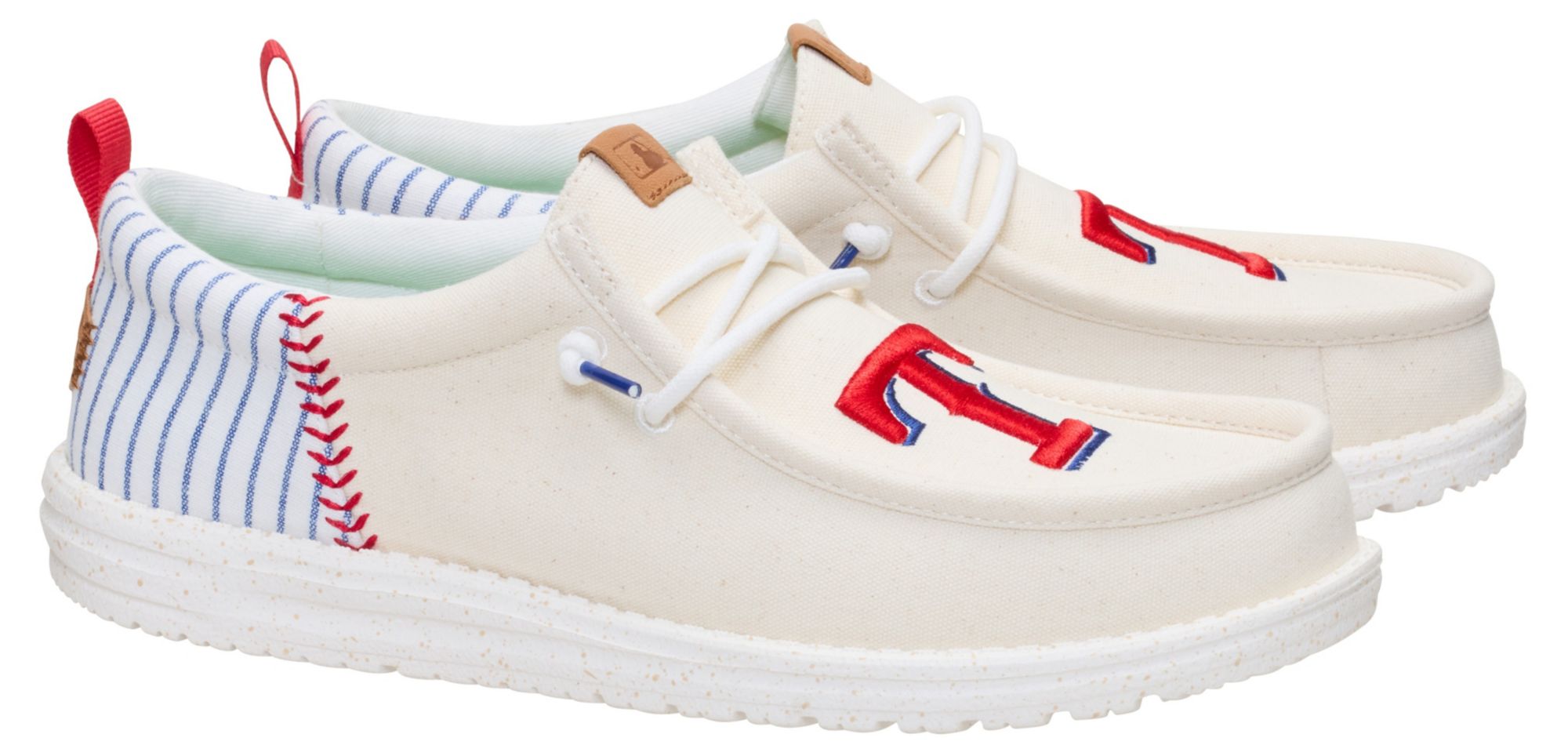 Hey Dude Men's Wally Funk MLB Vintage Rangers Shoes product image
