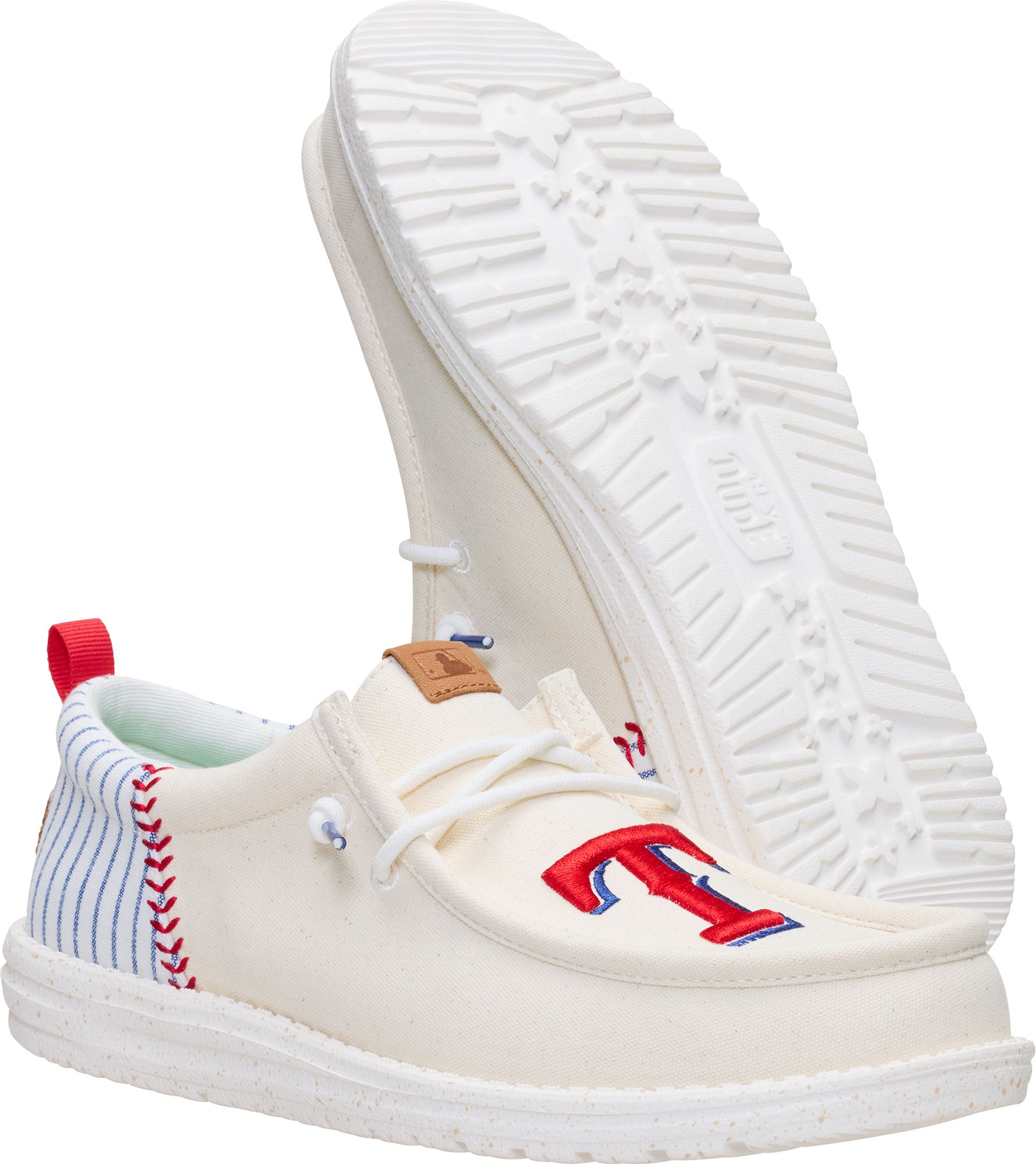 Hey Dude Men's Wally Funk MLB Vintage Rangers Shoes product image