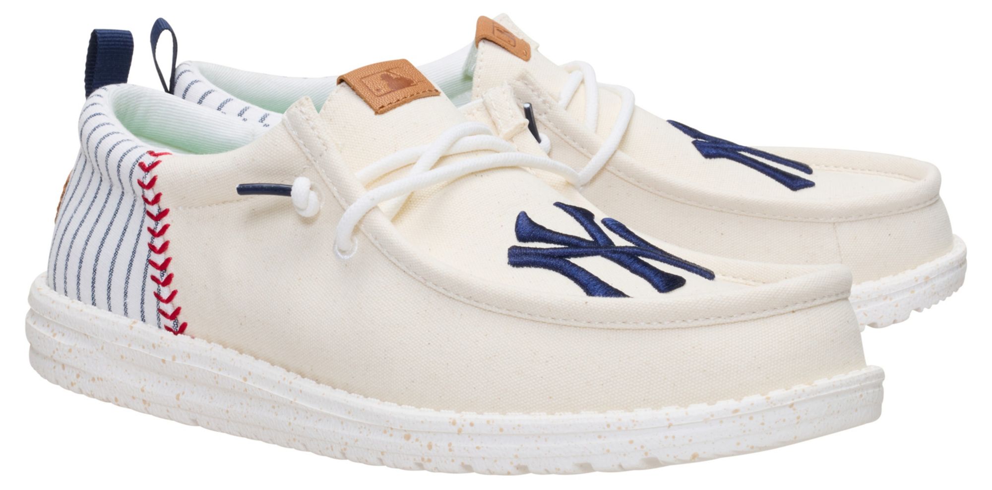Hey Dude Men's Wally Funk MLB Vintage Yankees Shoes product image