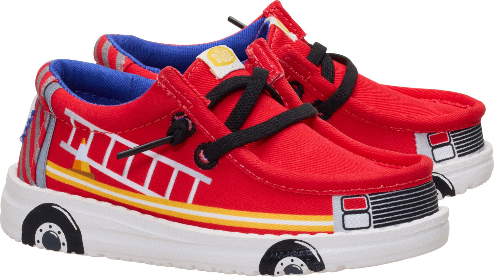 Hey Dude Toddler Wally Funk Firetruck Shoes product image