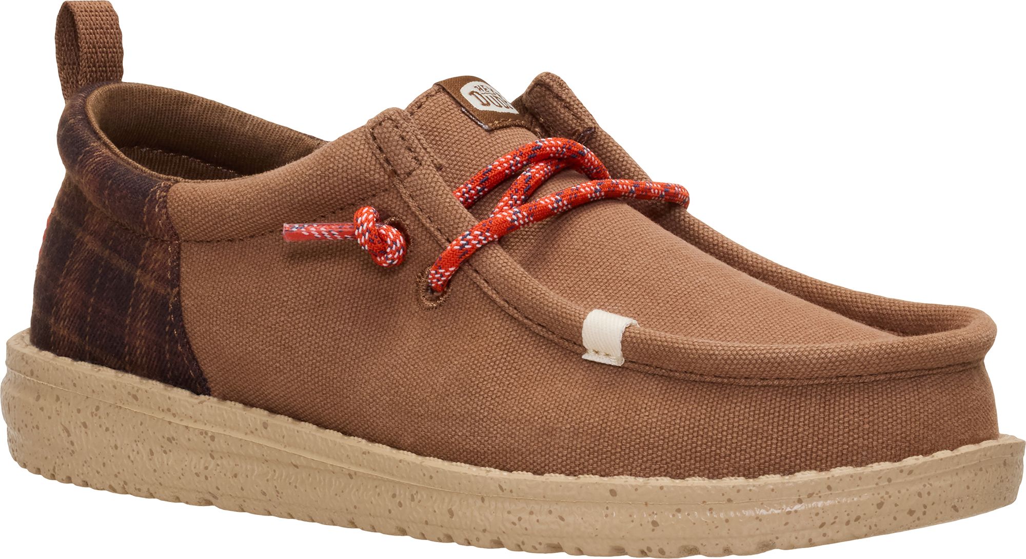Hey Dude Kids' Wally Funk Plaid Shoes product image