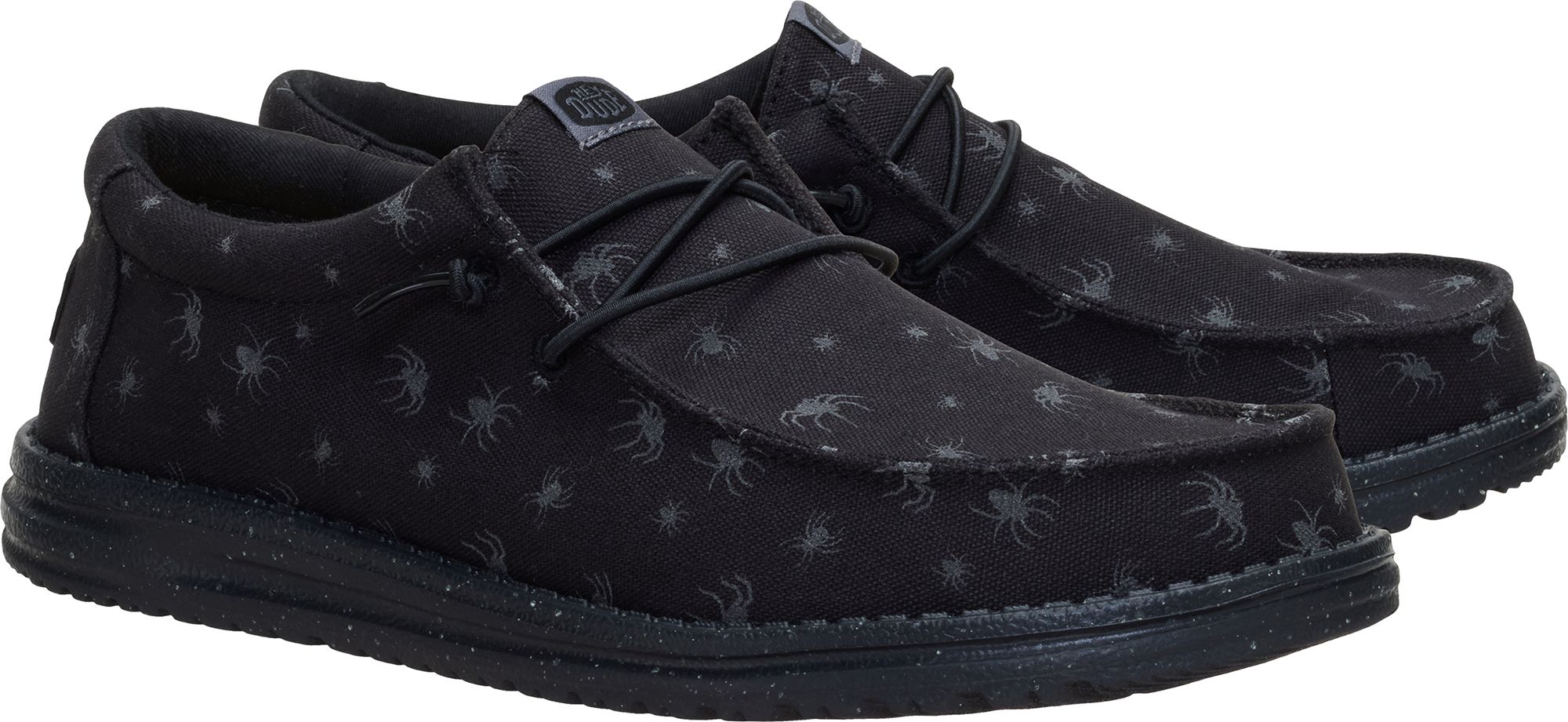 Hey Dude Men's Wally Halloween Spiders Shoes product image
