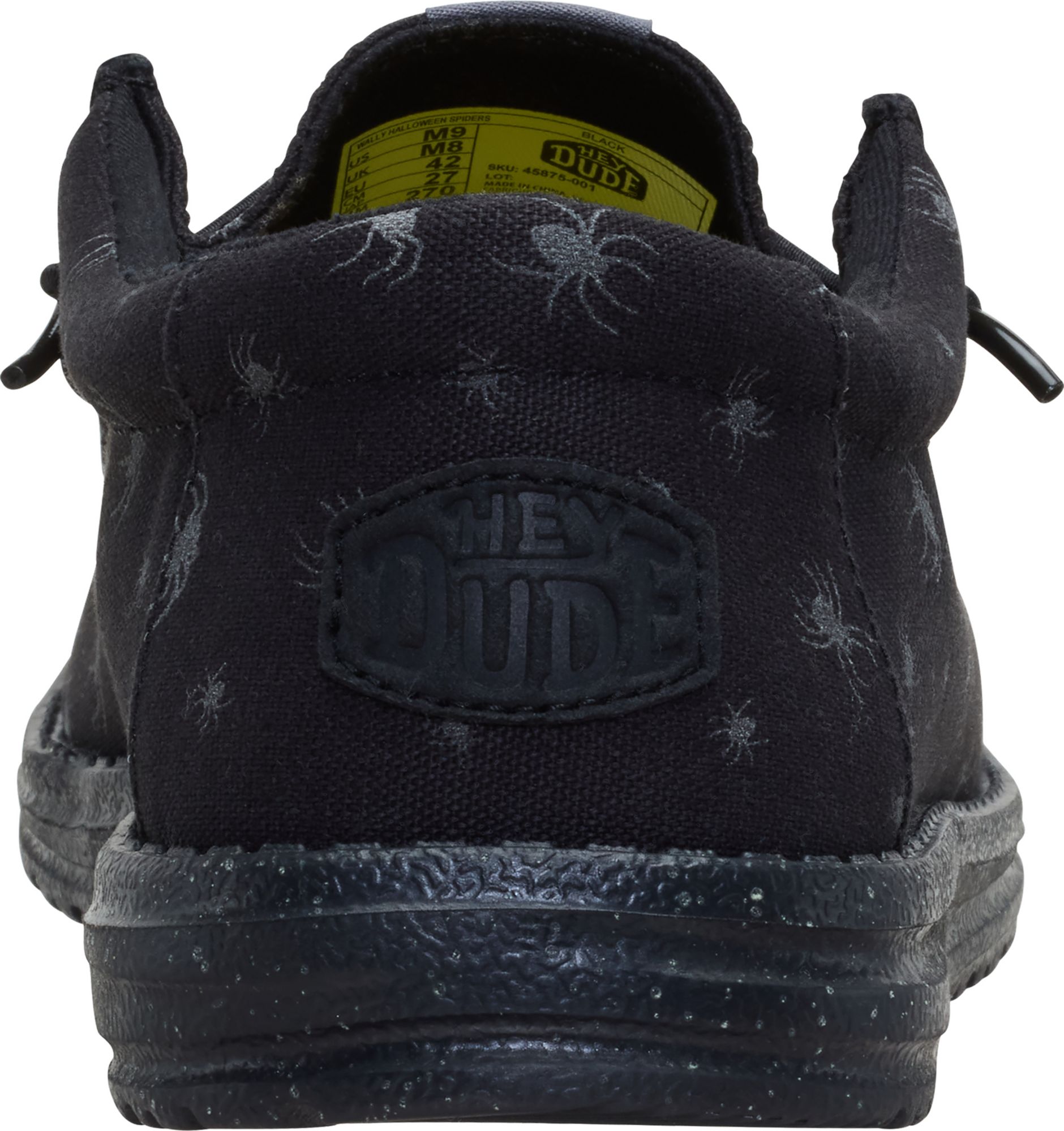 Hey Dude Men's Wally Halloween Spiders Shoes product image