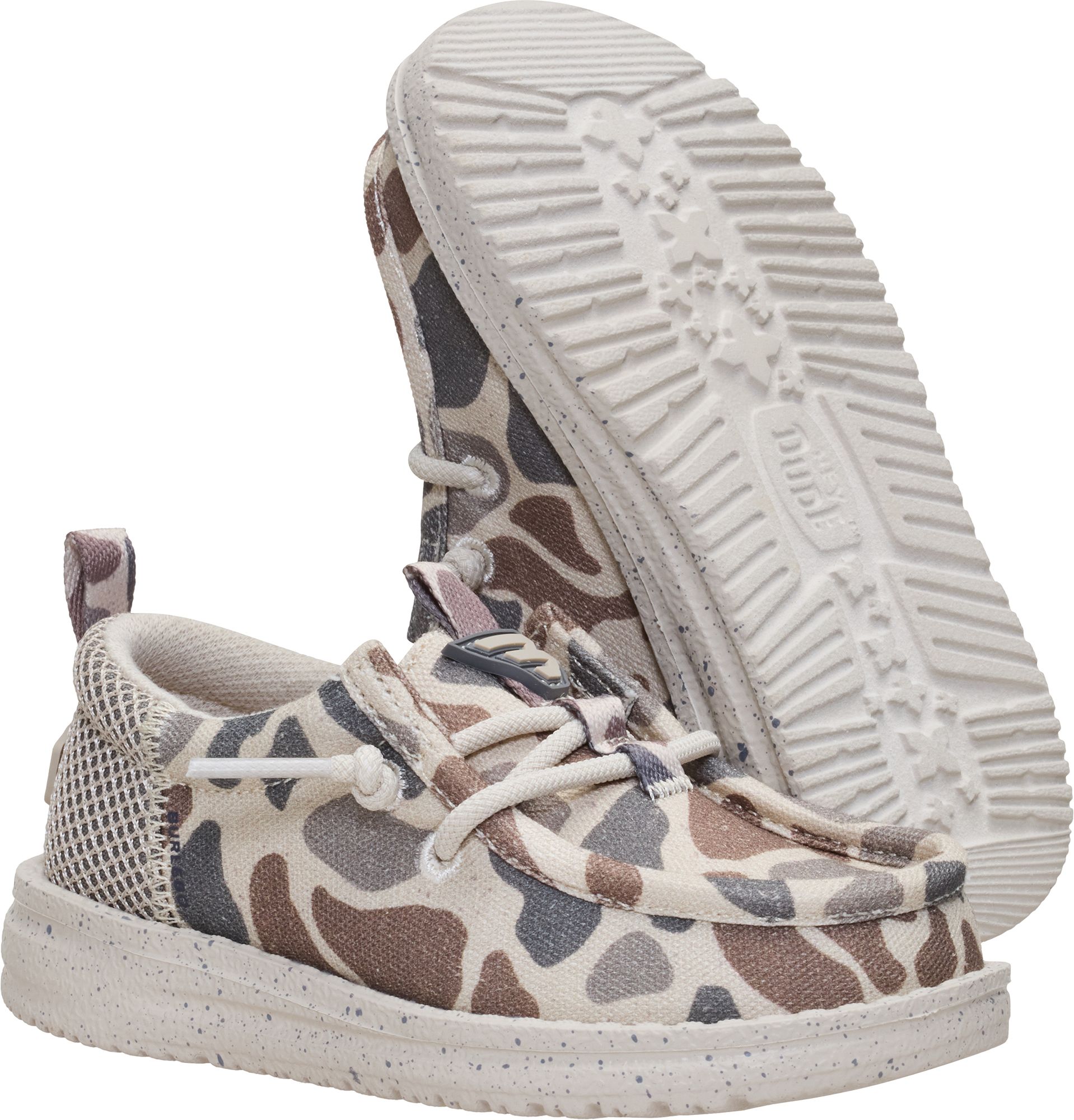 Hey Dude x Burlebo Toddler Wally Funk Deer Camo Shoes product image