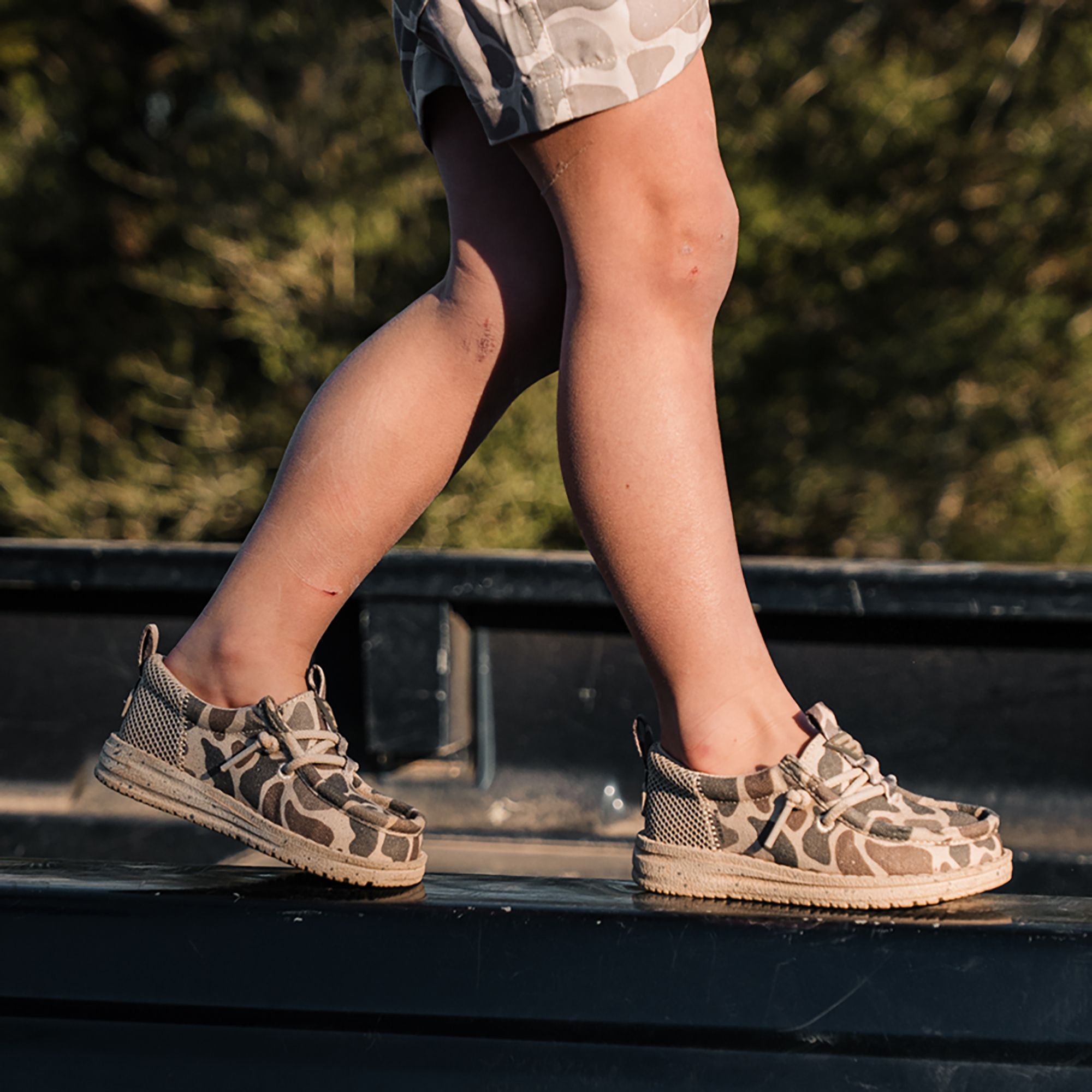 Hey Dude x Burlebo Toddler Wally Funk Deer Camo Shoes product image