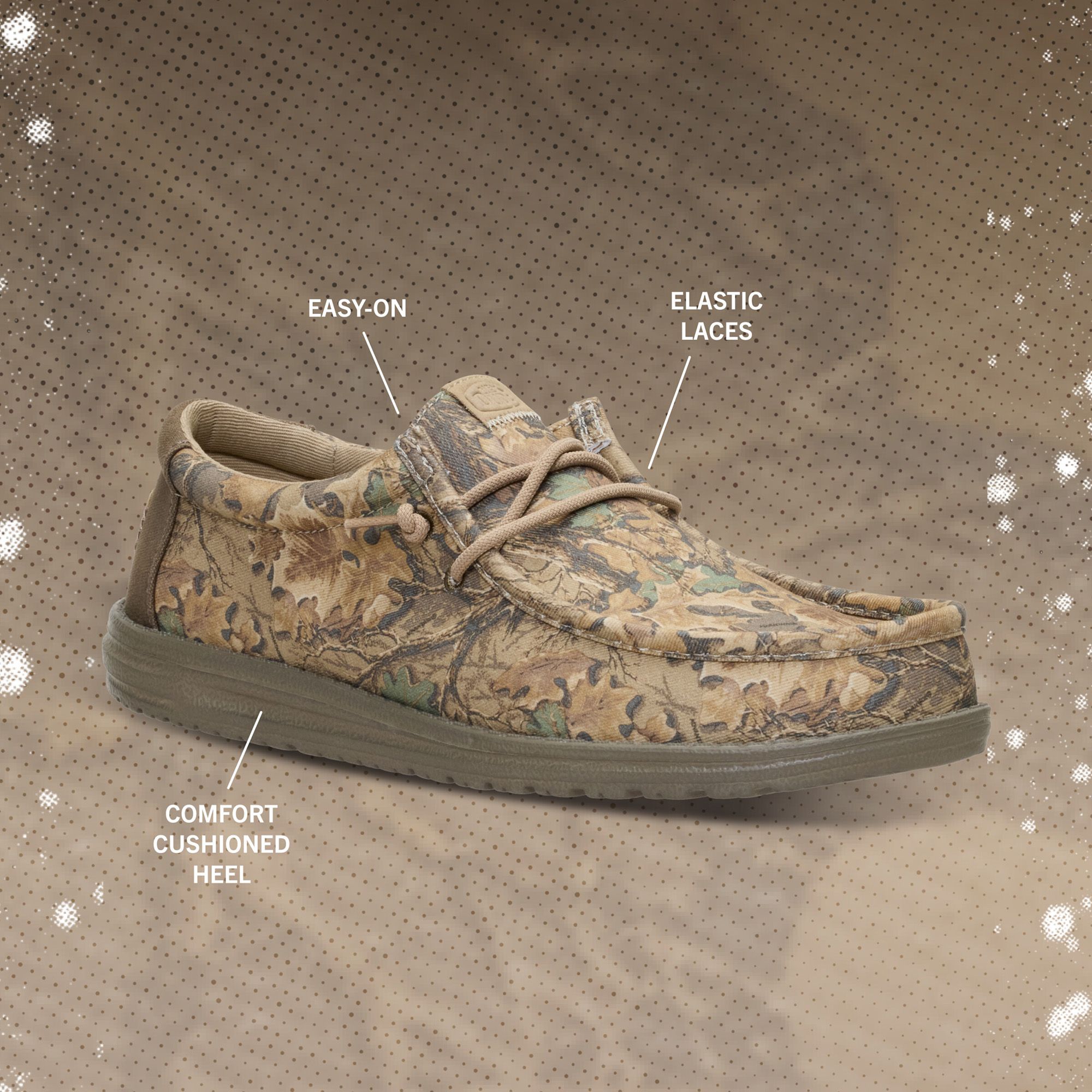 Hey Dude Men's Wally Realtree Advantage Classic Shoes product image