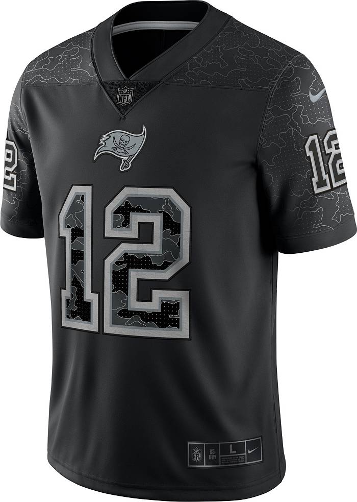 Tampa Bay Buccaneers Nike Reflective Limited Jersey - Tom Brady 12 - Mens