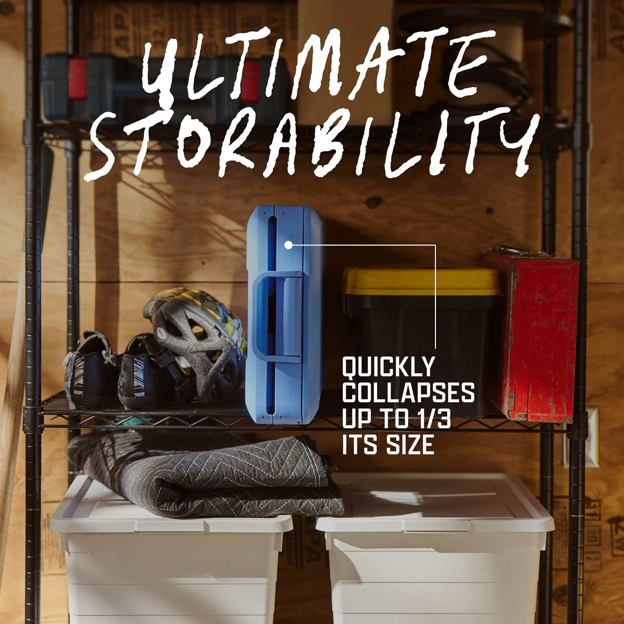 Coleman 45-Quart Snap 'N Go Collapsible Hard Cooler product image