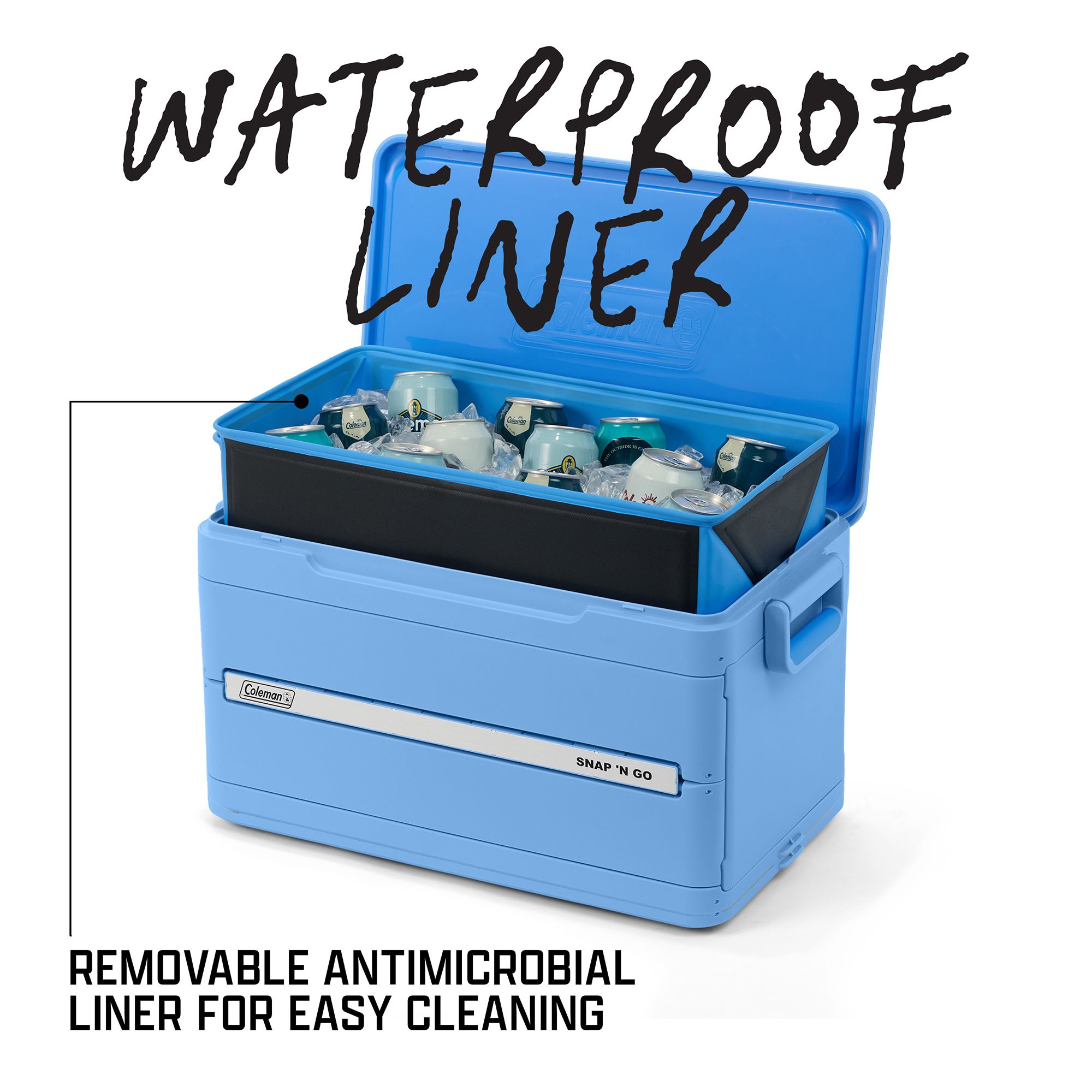 Coleman 45-Quart Snap 'N Go Collapsible Hard Cooler product image