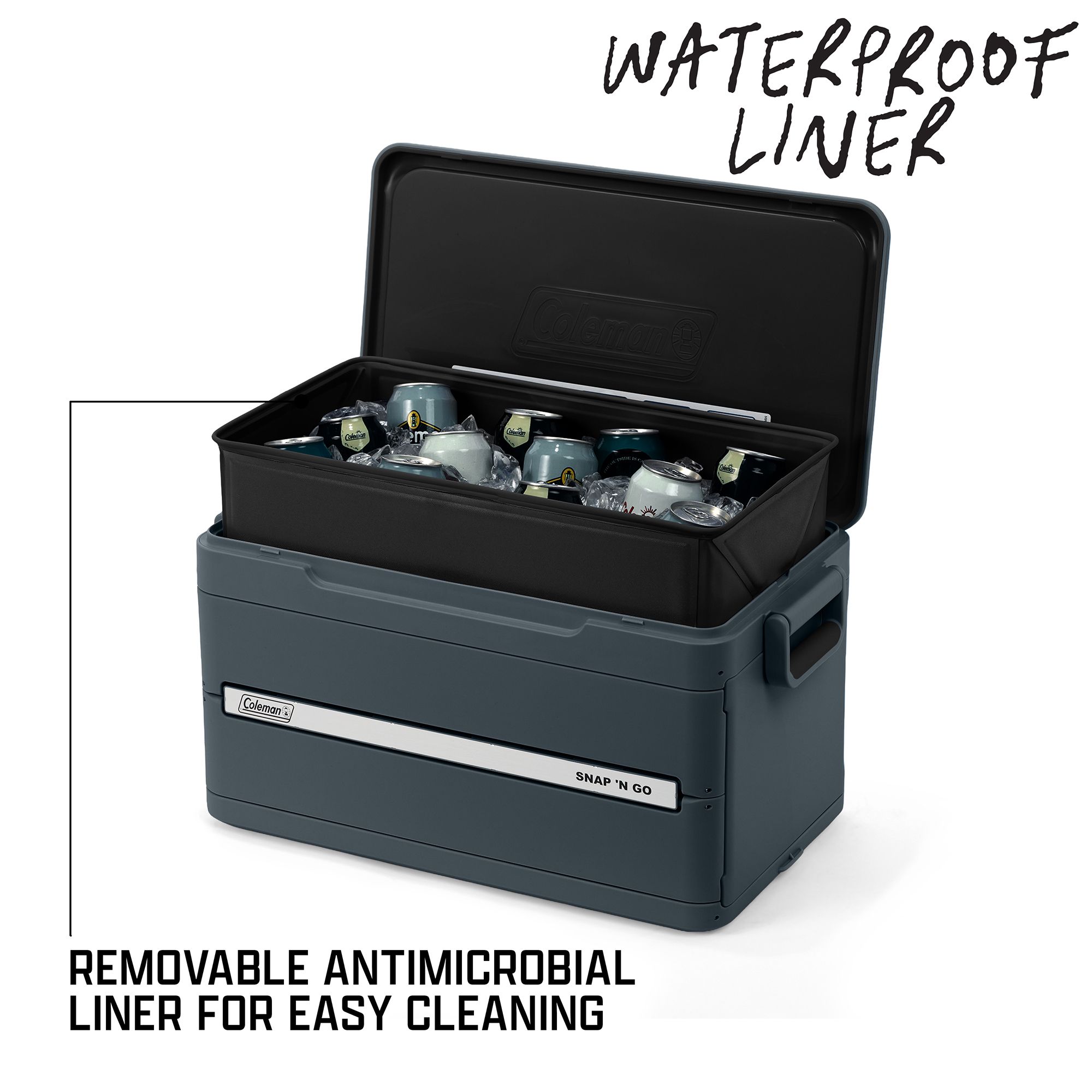 Coleman 45-Quart Snap 'N Go Collapsible Hard Cooler product image