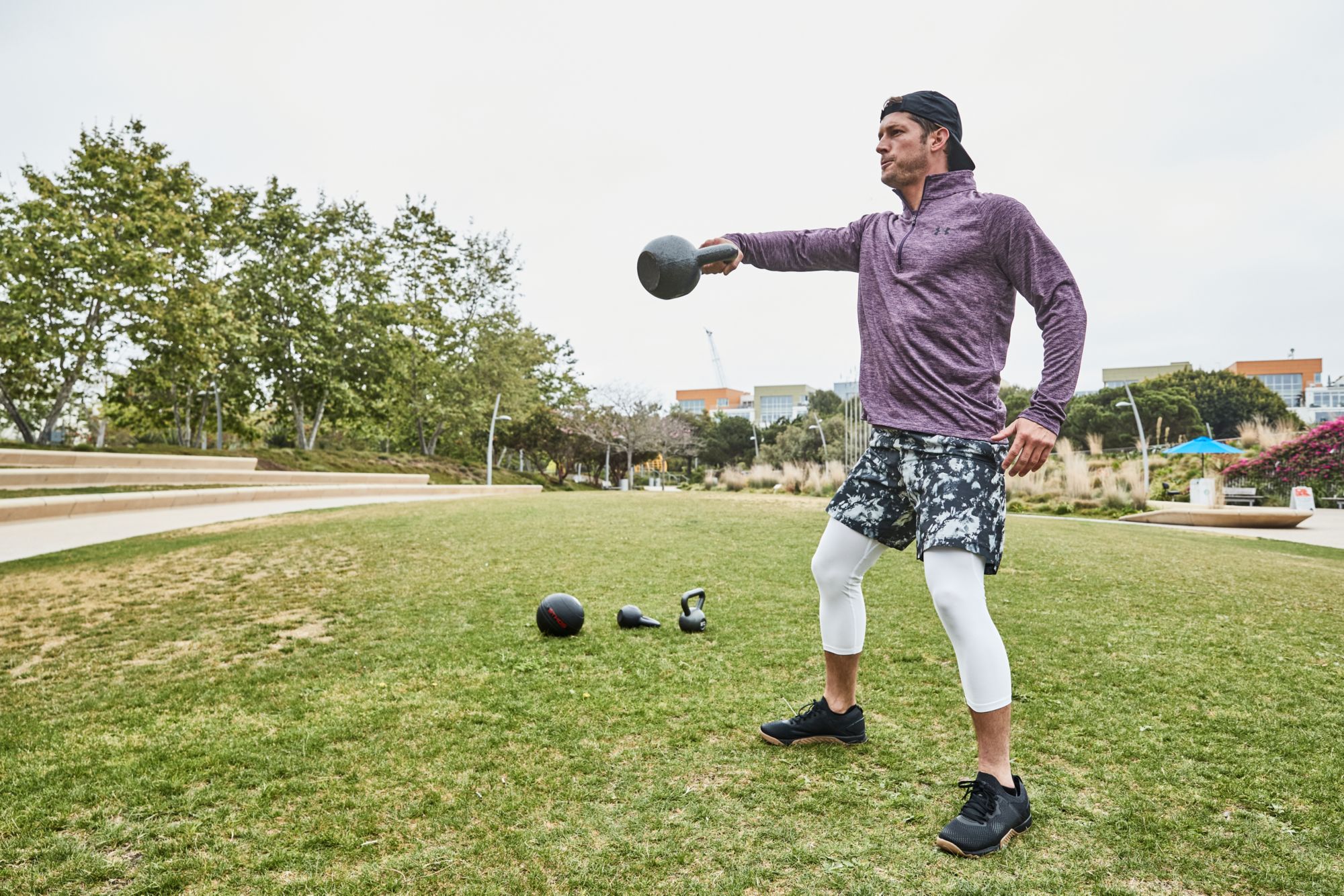 Under Armour Men's HeatGear Armour 3/4 Leggings product image