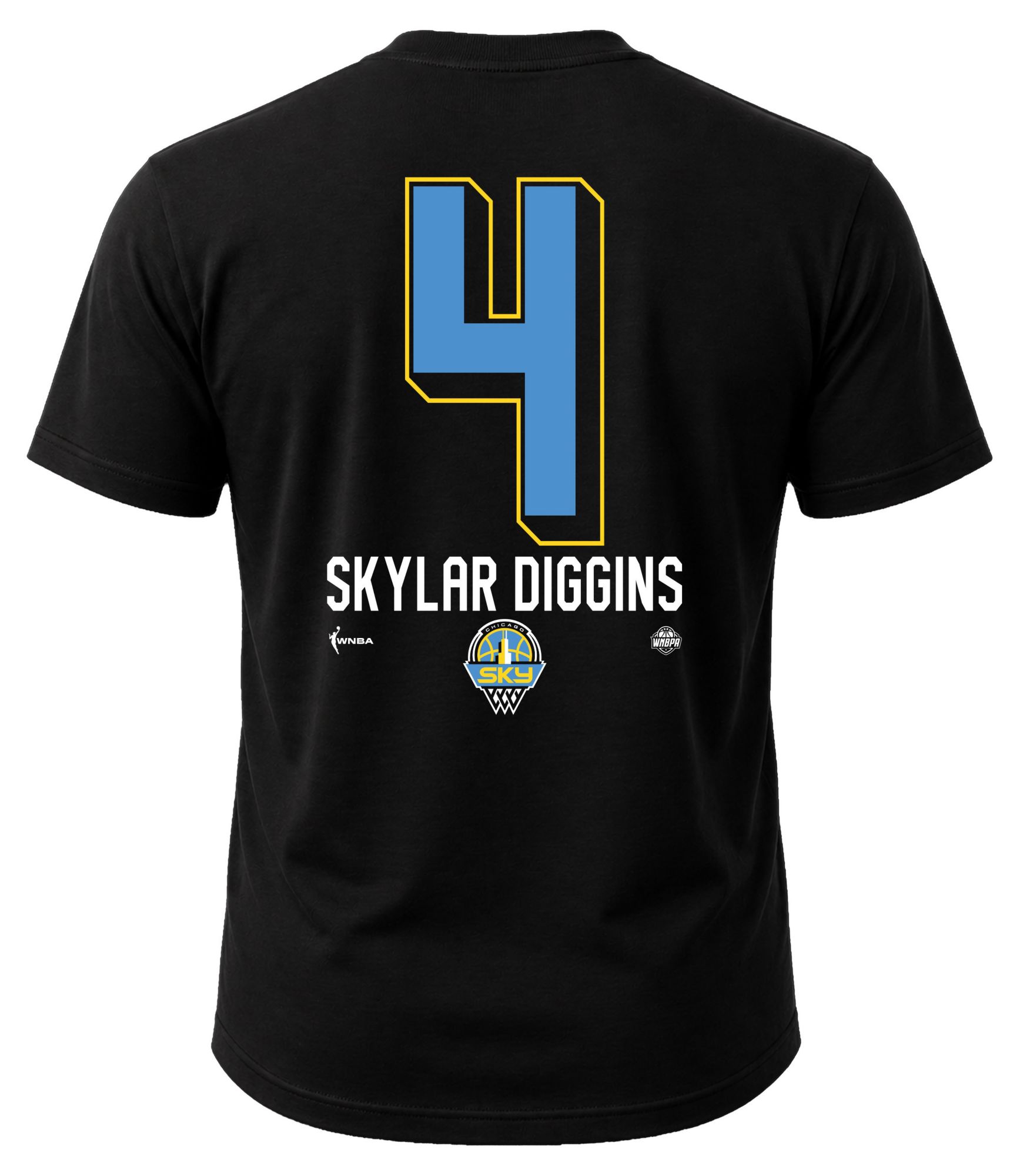 Dynasty Apparel Youth Chicago Sky Skylar Diggins-Smith Black Explorer T-Shirt product image
