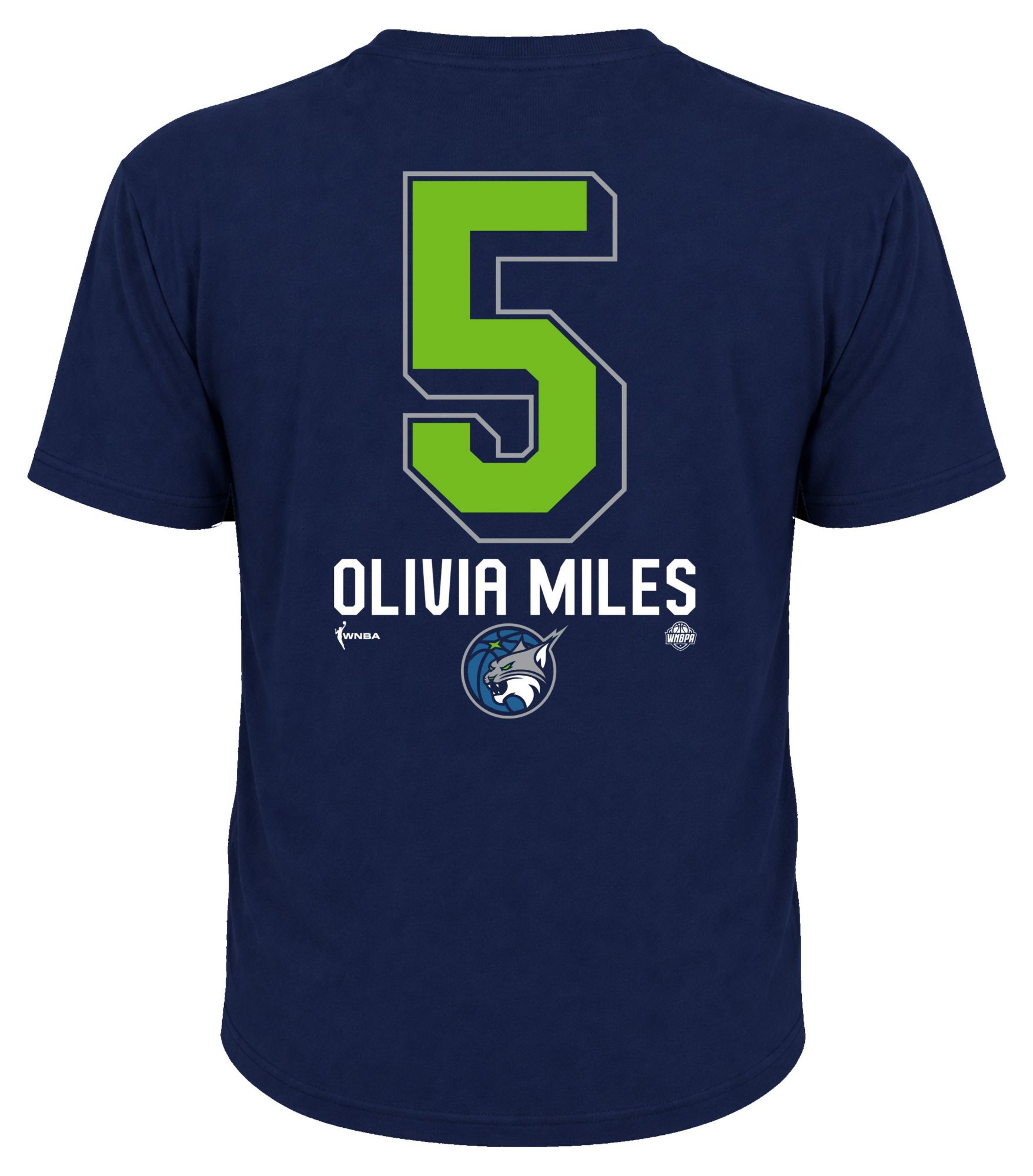 Dynasty Apparel Youth Minnesota Lynx Olivia Miles Navy Blue Explorer T-Shirt product image