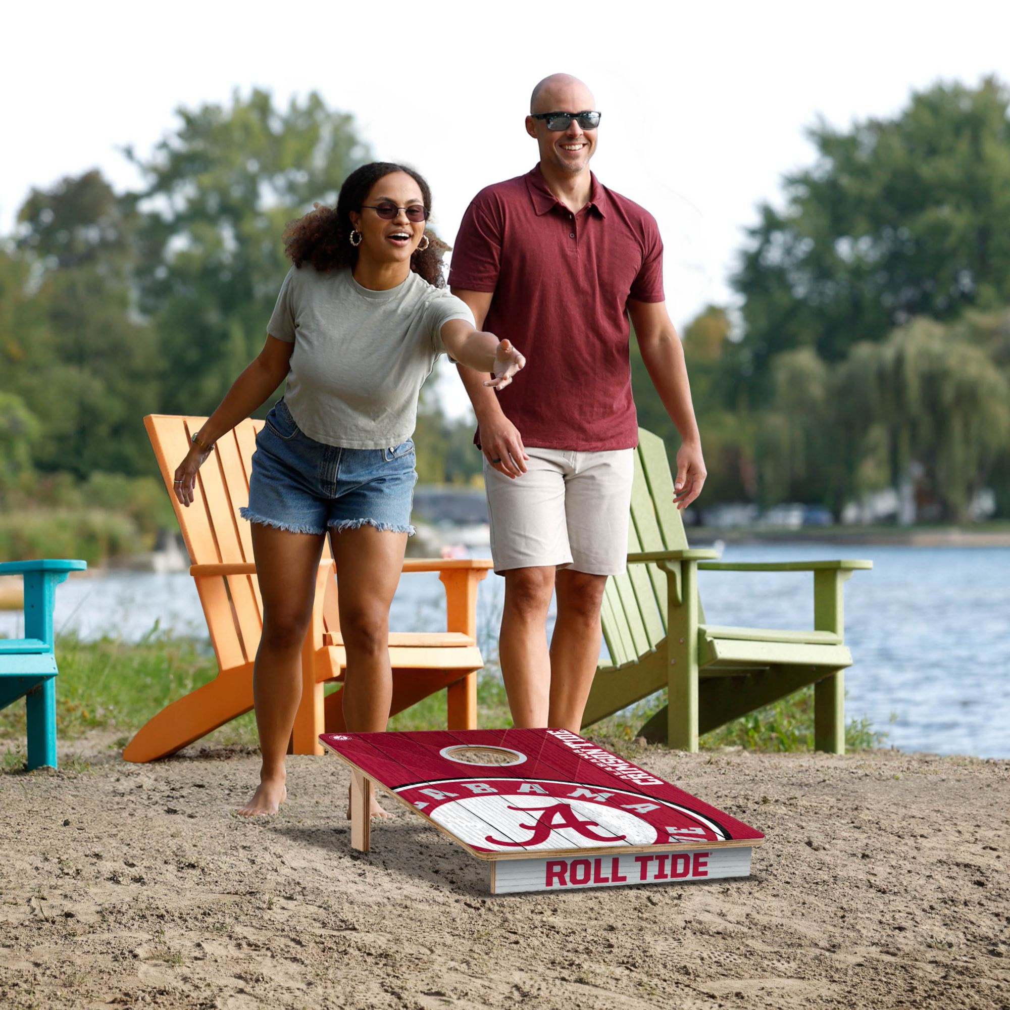 YouTheFan Alabama Crimson Tide 2' x 3' Cornhole Boards product image