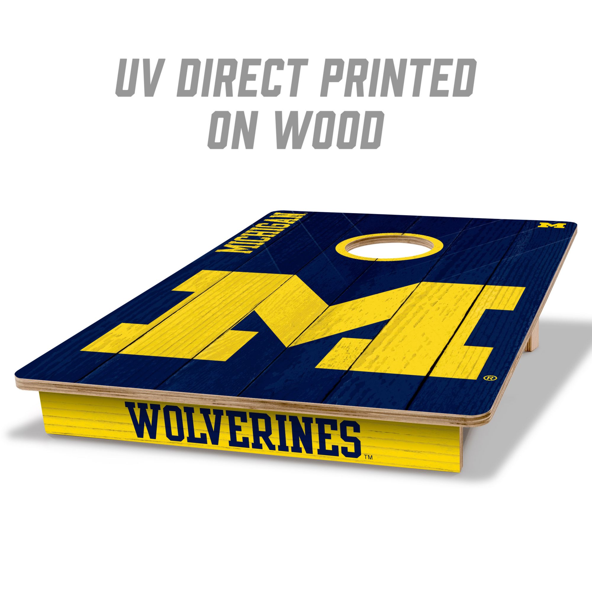 YouTheFan Michigan Wolverines 2' x 3' Cornhole Boards product image