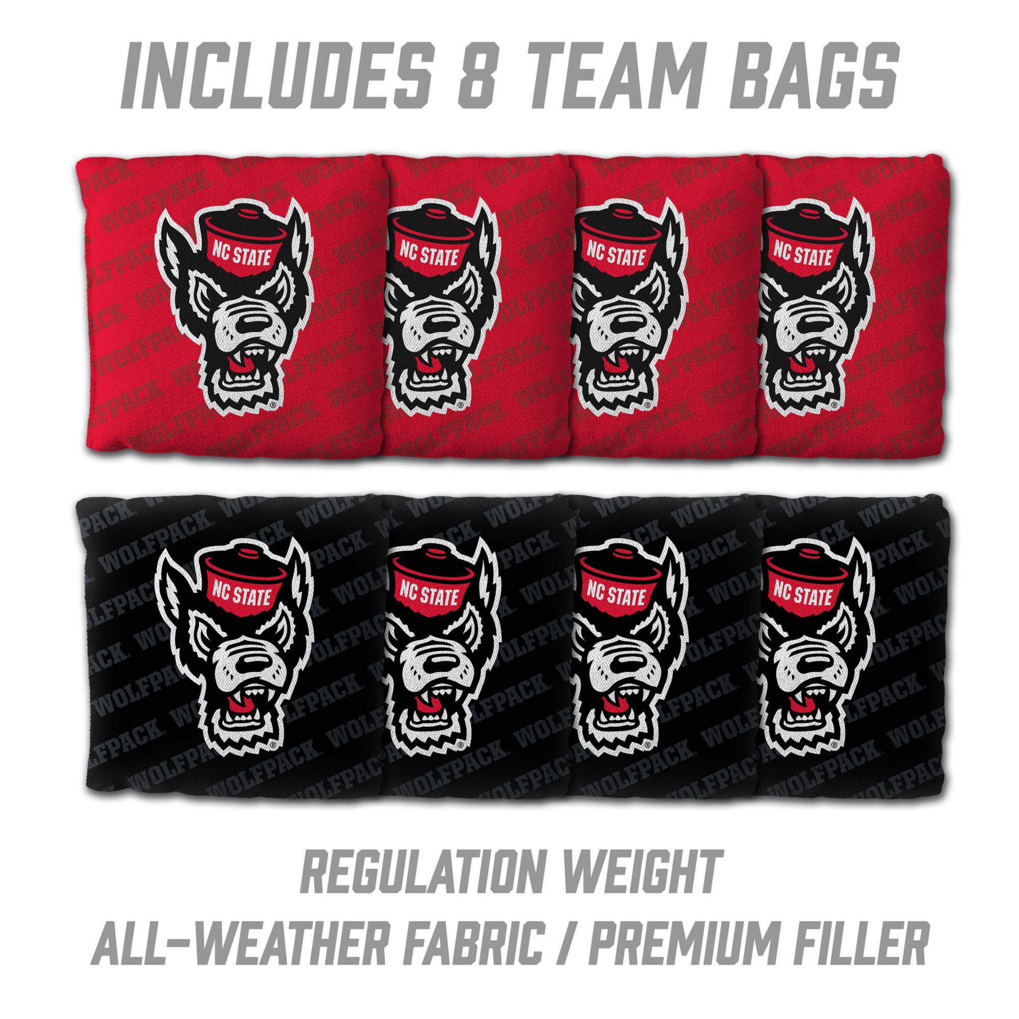 YouTheFan North Carolina State Wolfpack 2' x 3' Cornhole Boards product image