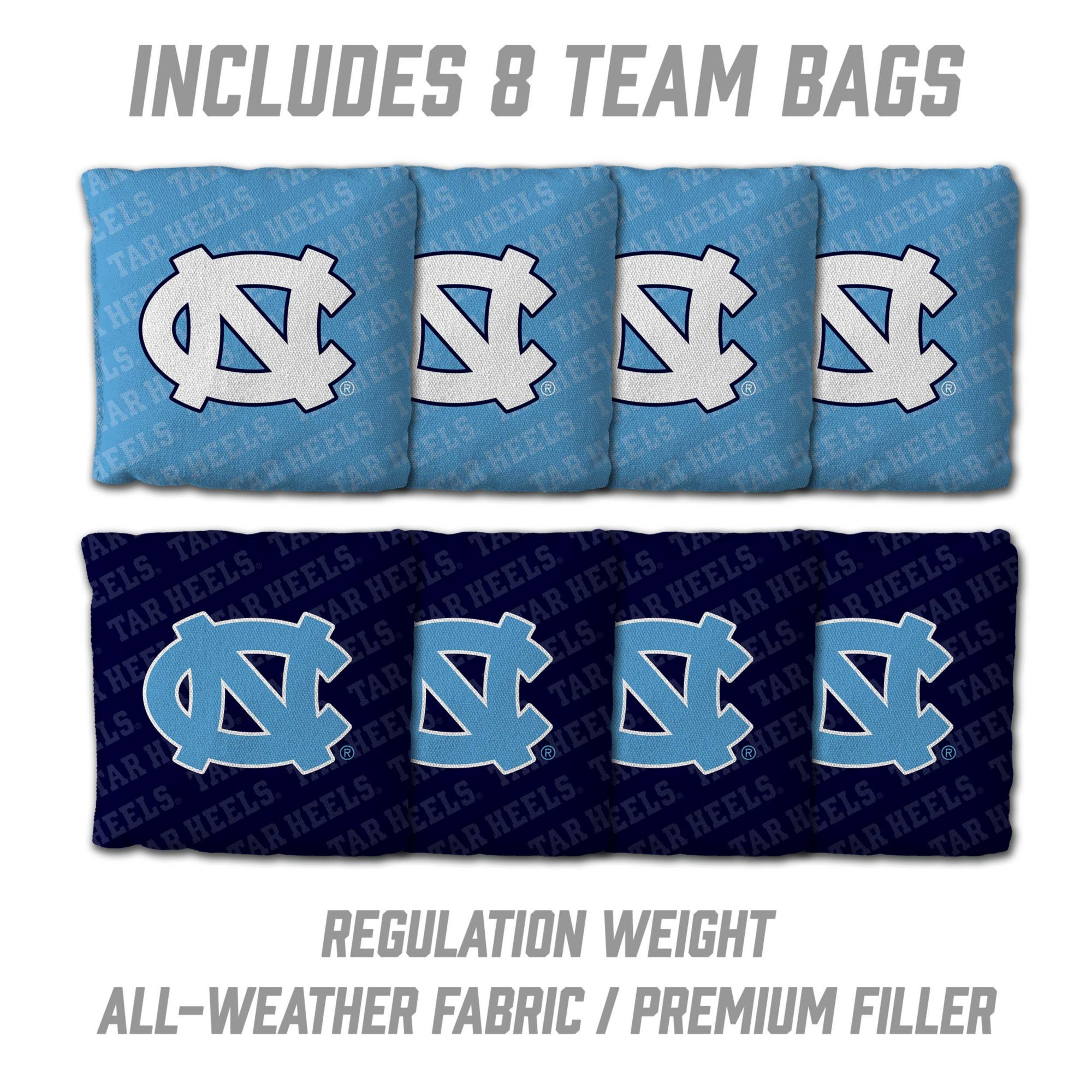 YouTheFan North Carolina Tar Heels 2' x 3' Cornhole Boards product image