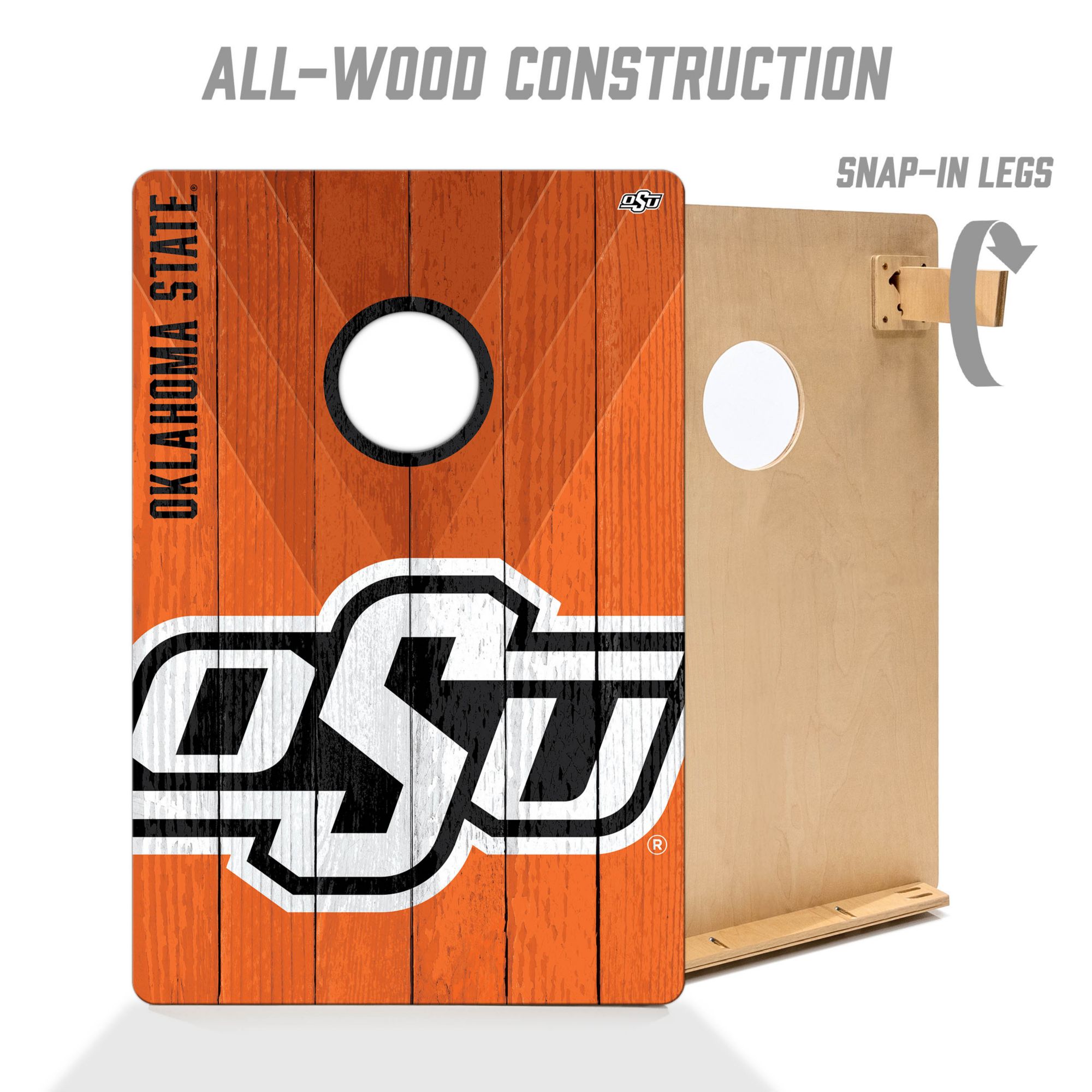 YouTheFan Oklahoma State Cowboys 2' x 3' Cornhole Boards product image