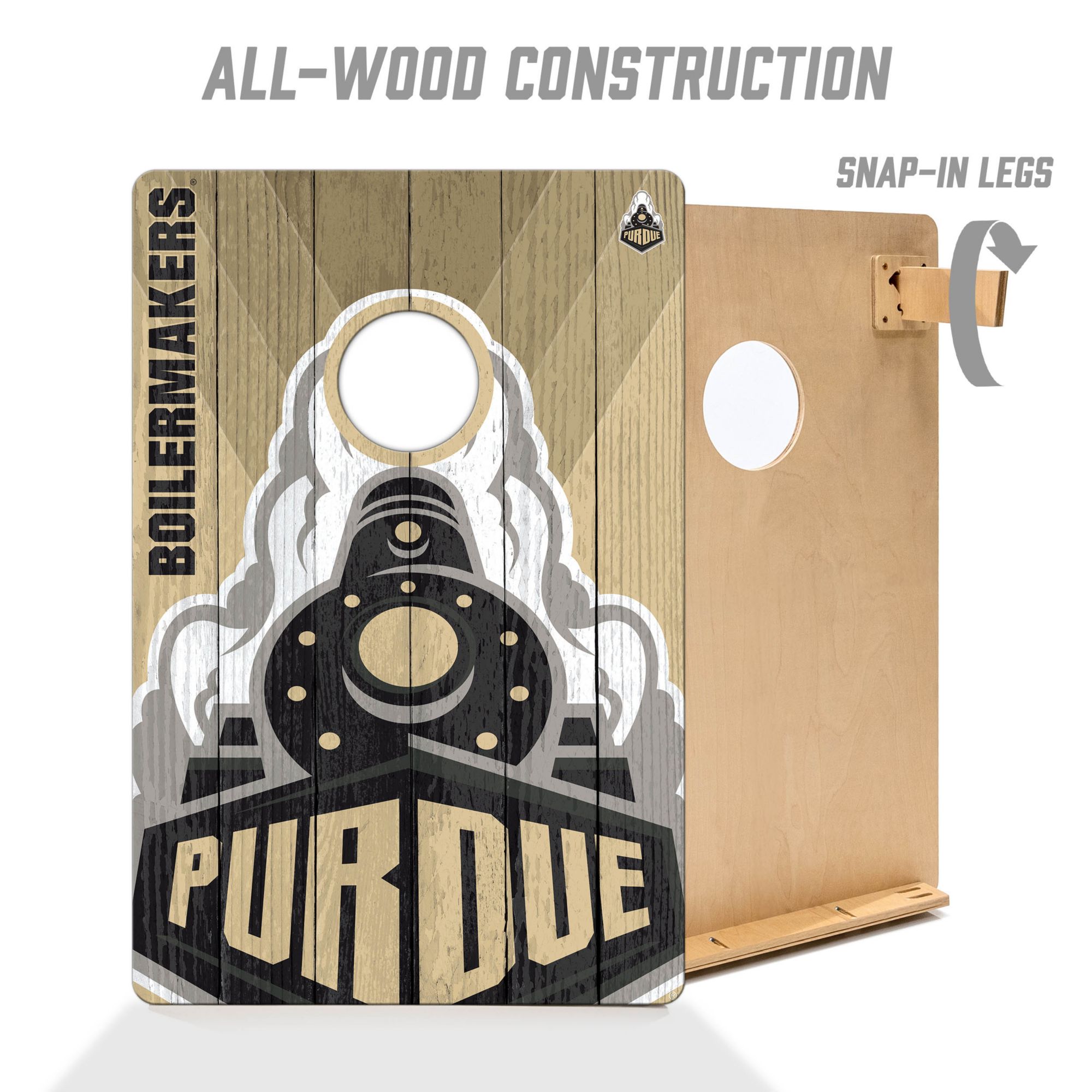 YouTheFan Purdue Boilermakers 2' x 3' Cornhole Boards product image