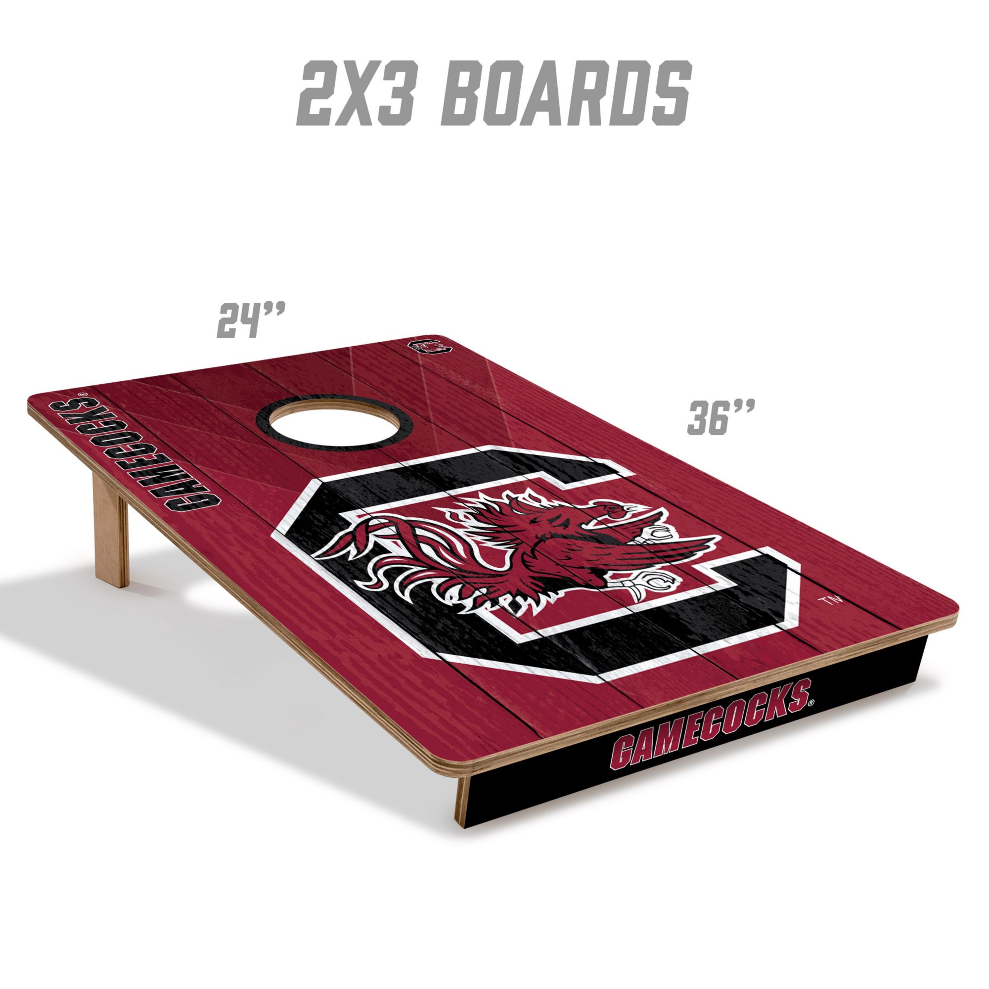 YouTheFan South Carolina Gamecocks 2' x 3' Cornhole Boards product image