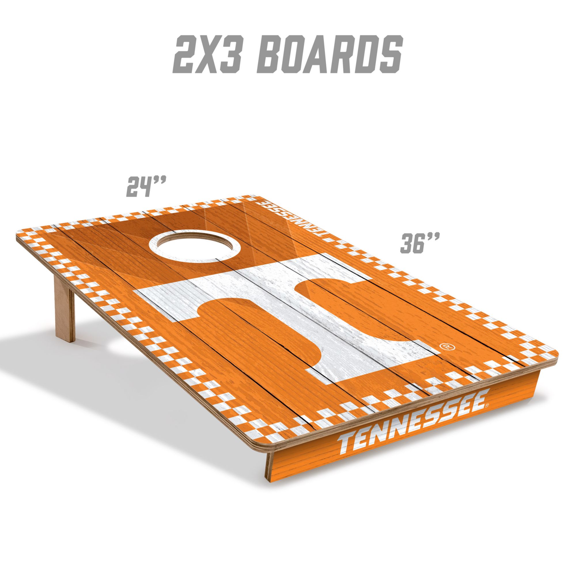 YouTheFan Tennessee Volunteers 2' x 3' Cornhole Boards product image