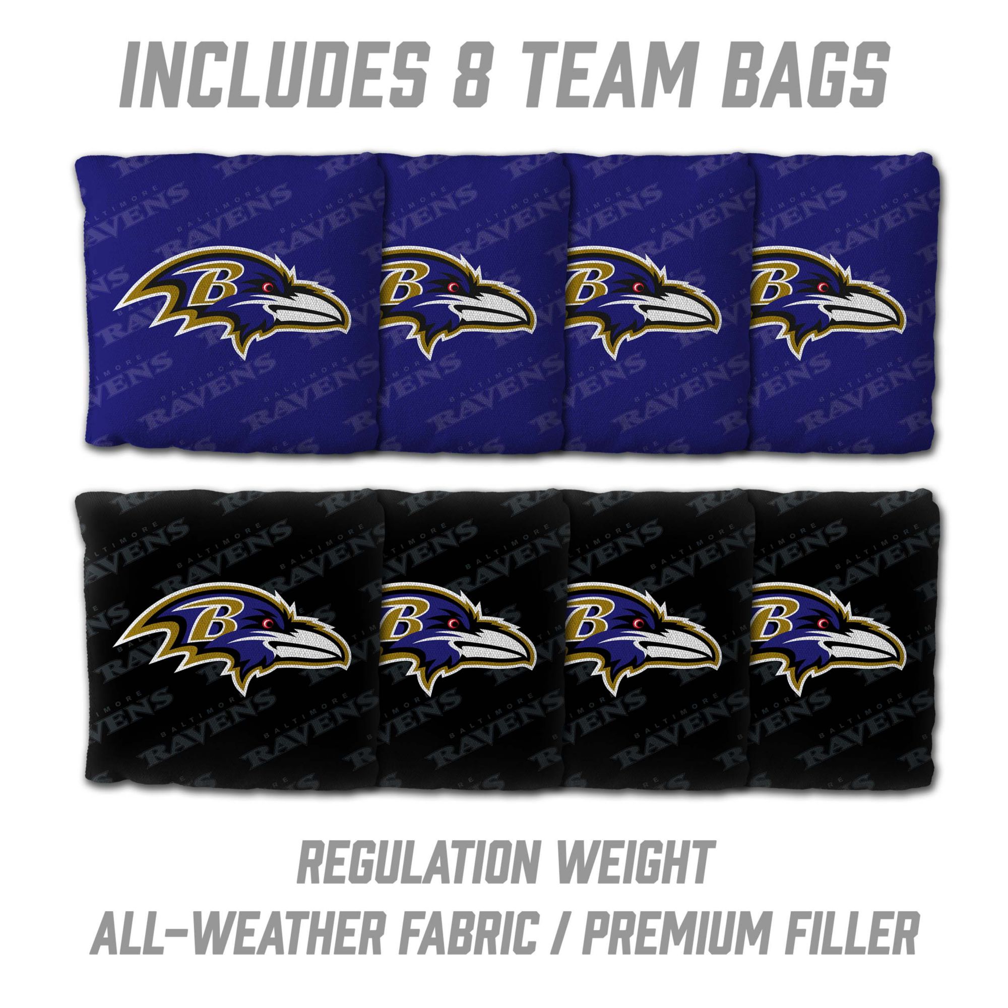 YouTheFan Baltimore Ravens 2' x 3' Bean Bag Toss Boards product image