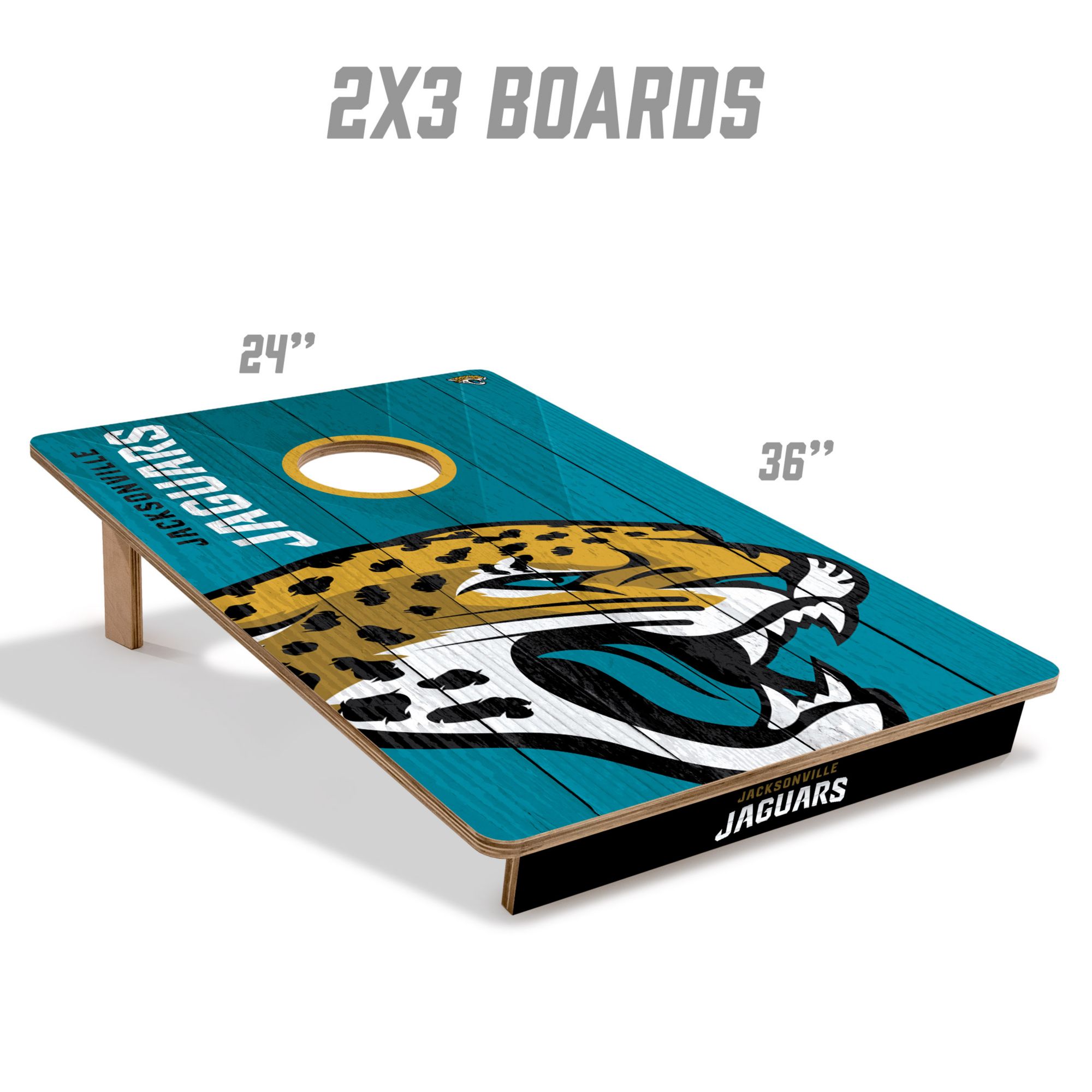 You the Fan Jacksonville Jaguars 2' x 3' Bean Bag Toss Boards product image
