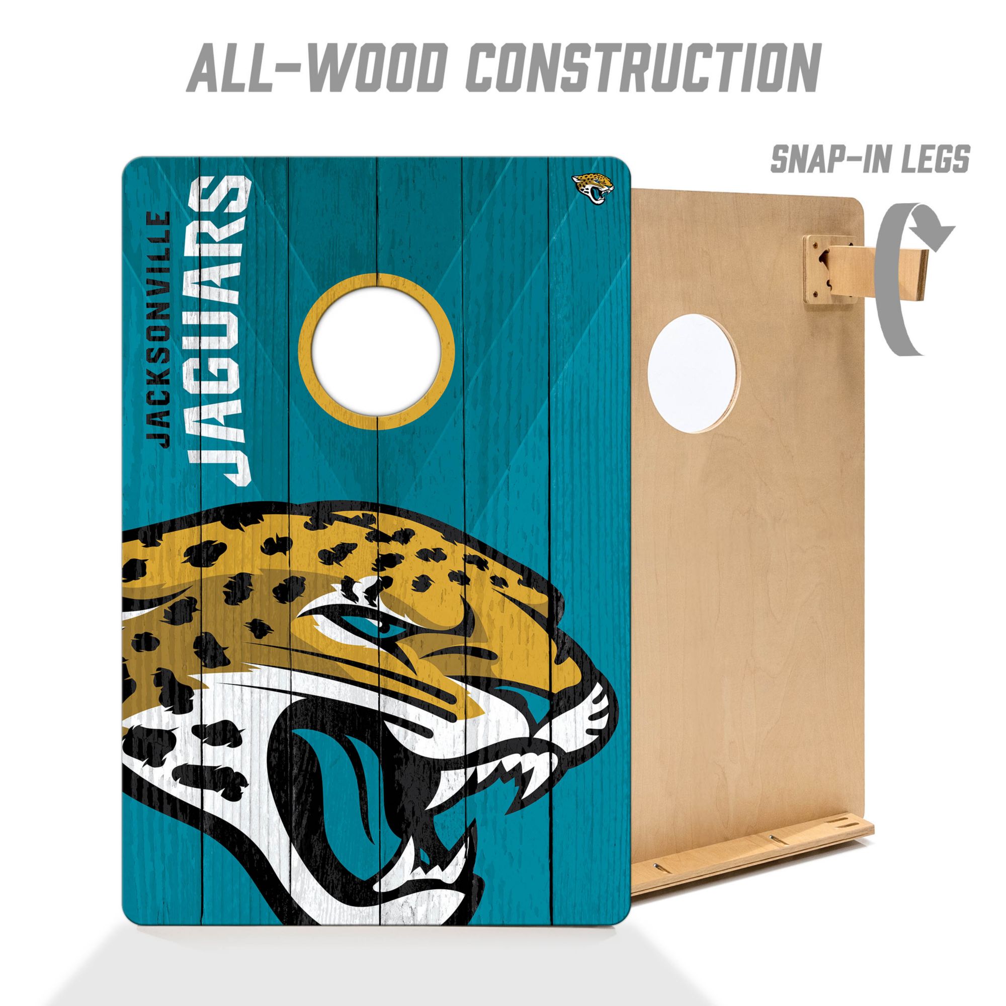 You the Fan Jacksonville Jaguars 2' x 3' Bean Bag Toss Boards product image